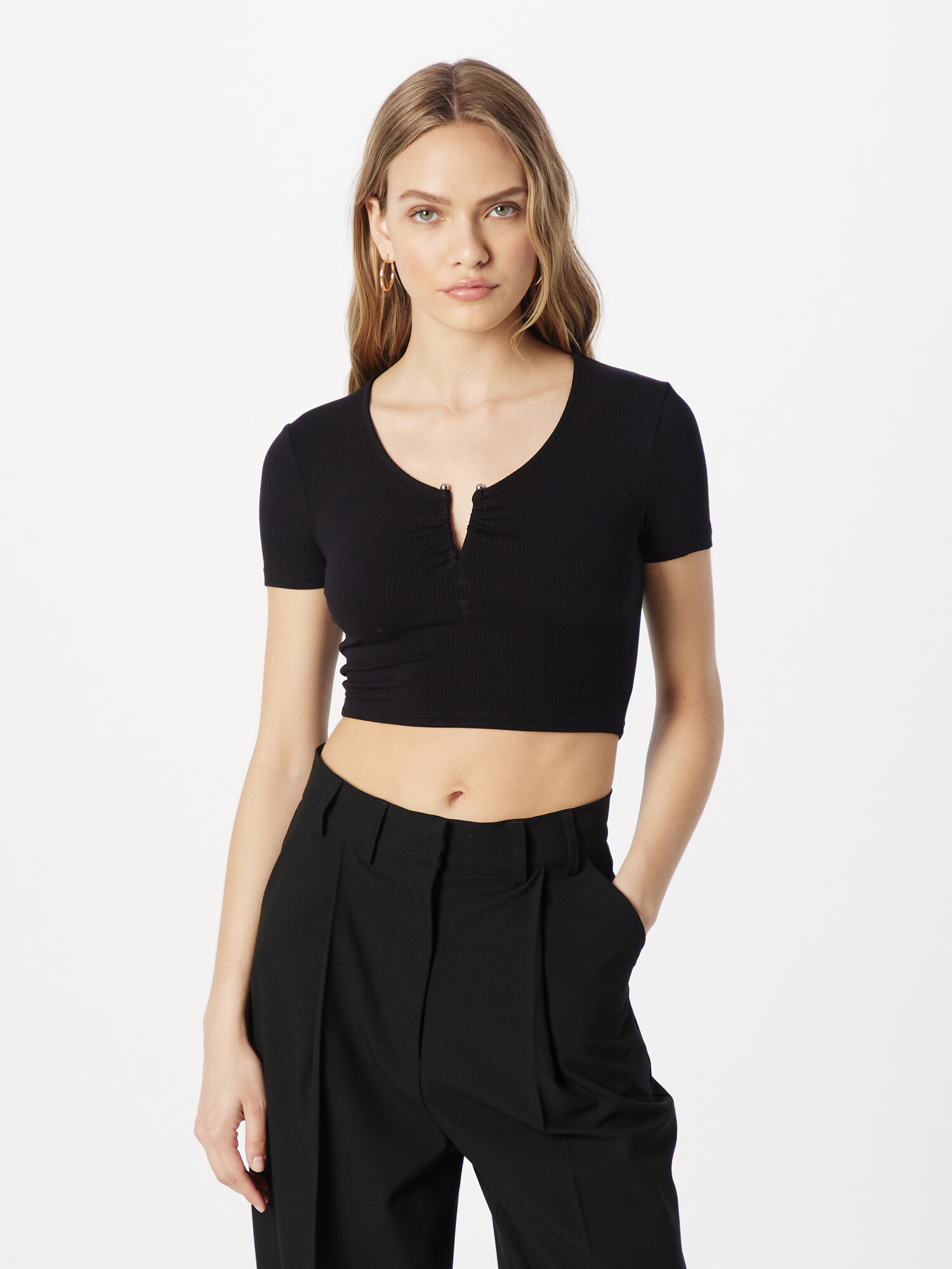 Tally Weijl Tricou negru - Pled.ro