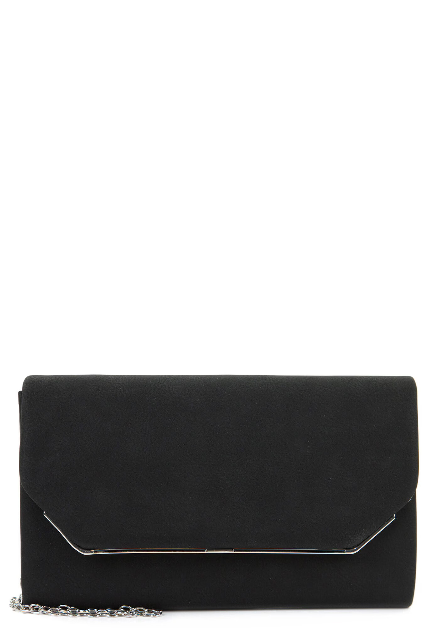 TAMARIS Clutch 'Amalia' negru / argintiu - Pled.ro