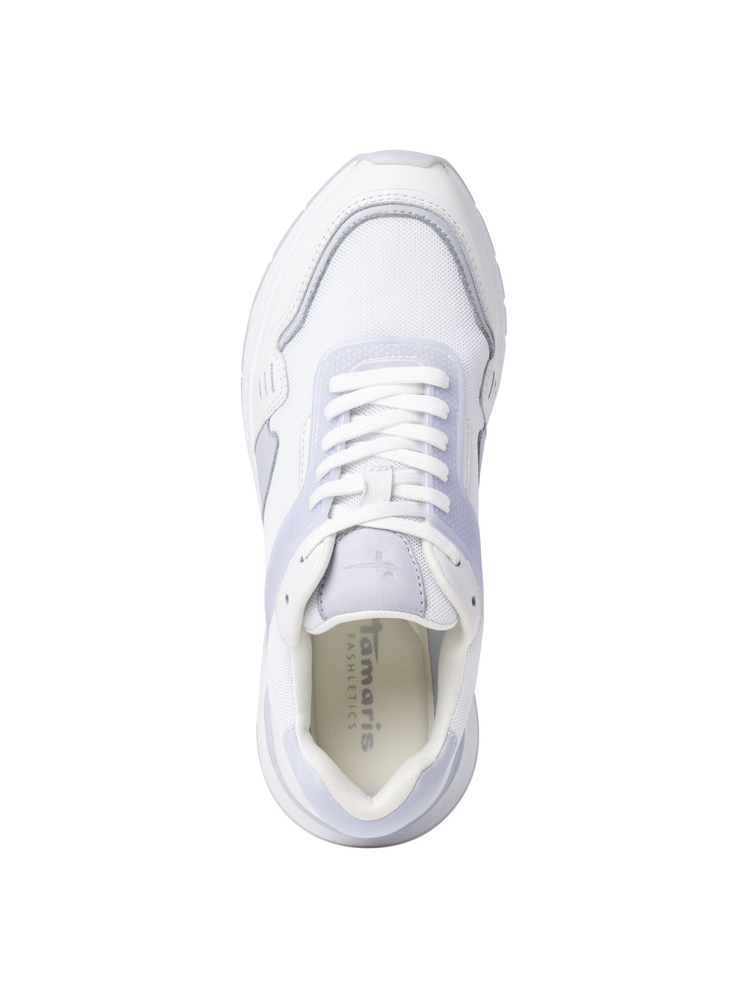 Tamaris Fashletics Sneaker low mov pastel / alb - Pled.ro