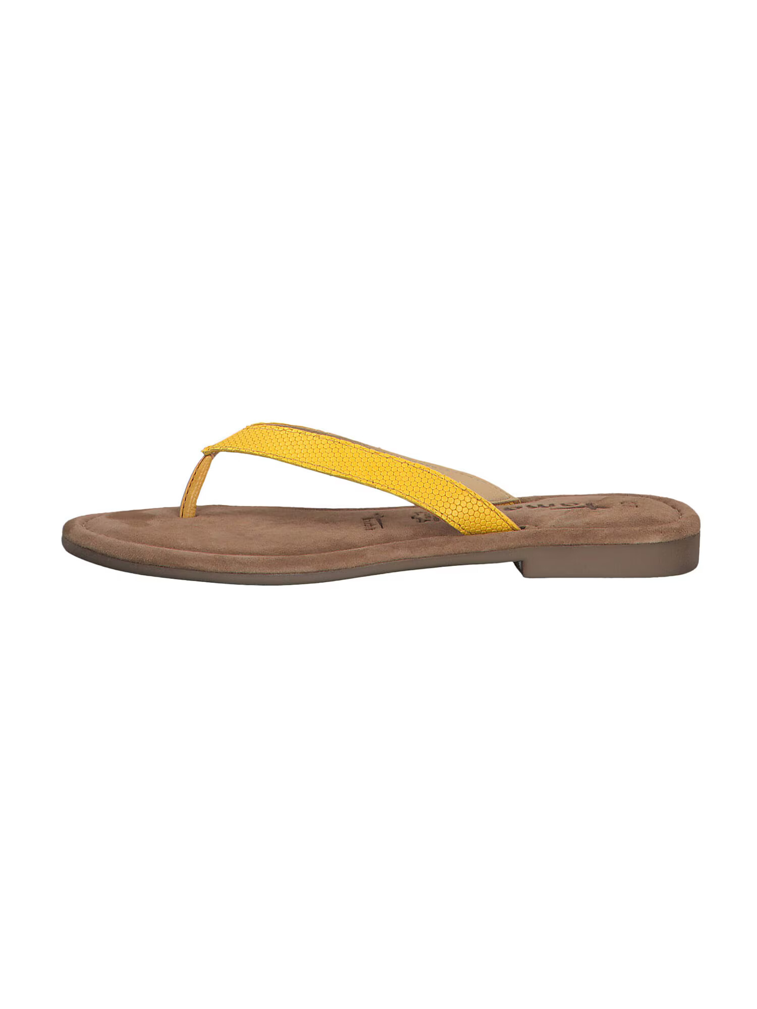 TAMARIS Flip-flops galben - Pled.ro