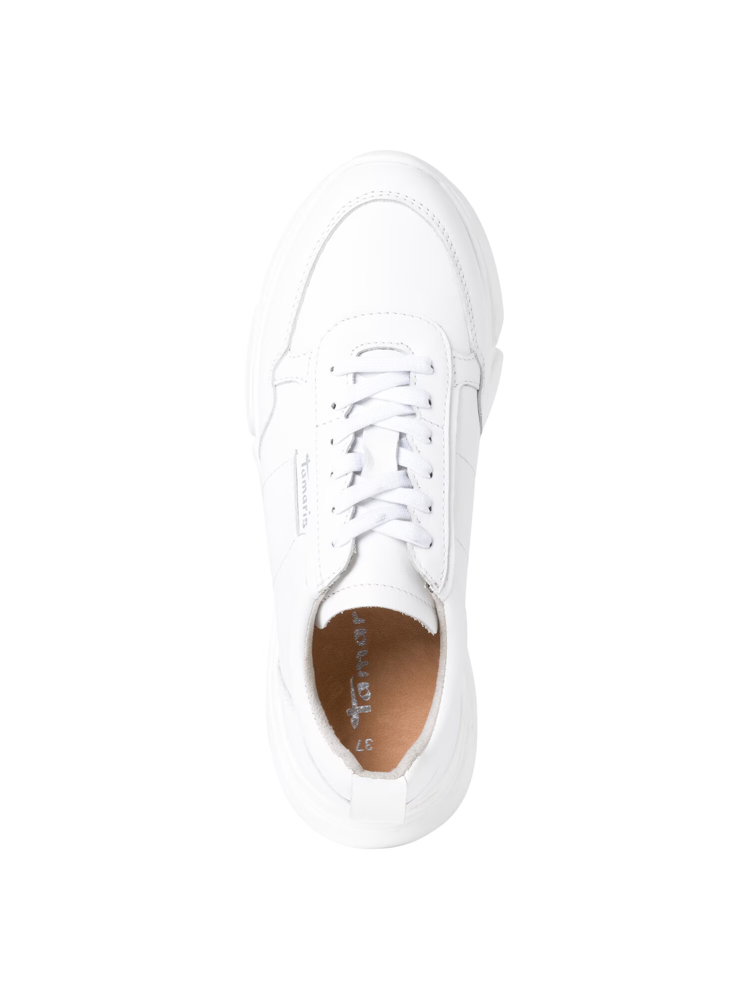 TAMARIS Sneaker low alb - Pled.ro