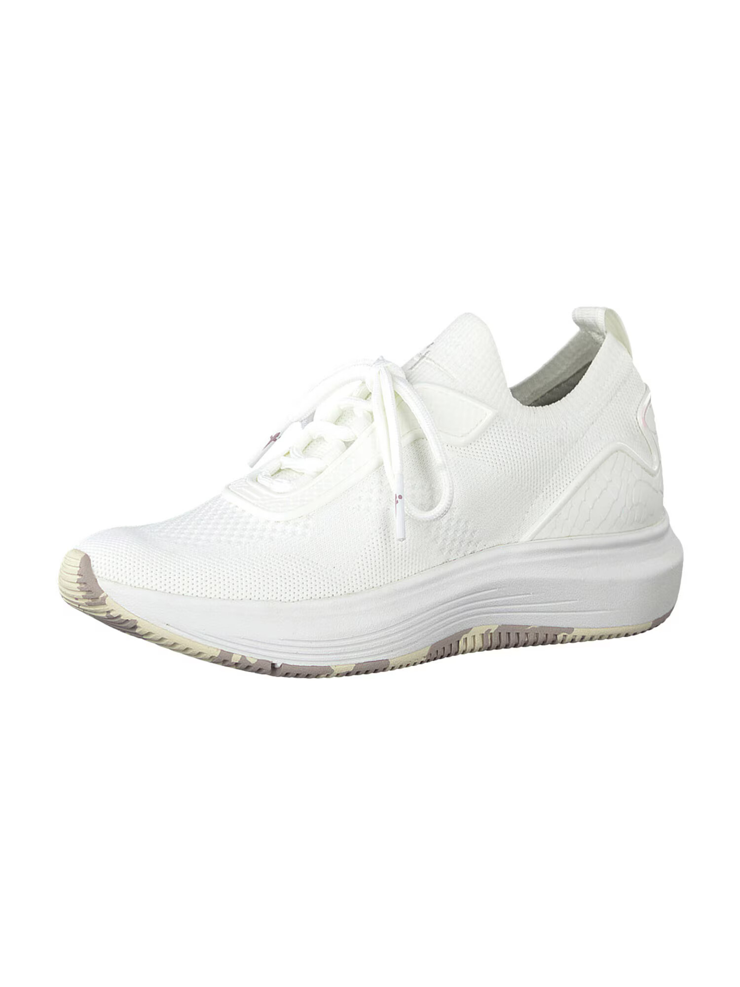 TAMARIS Sneaker low alb - Pled.ro