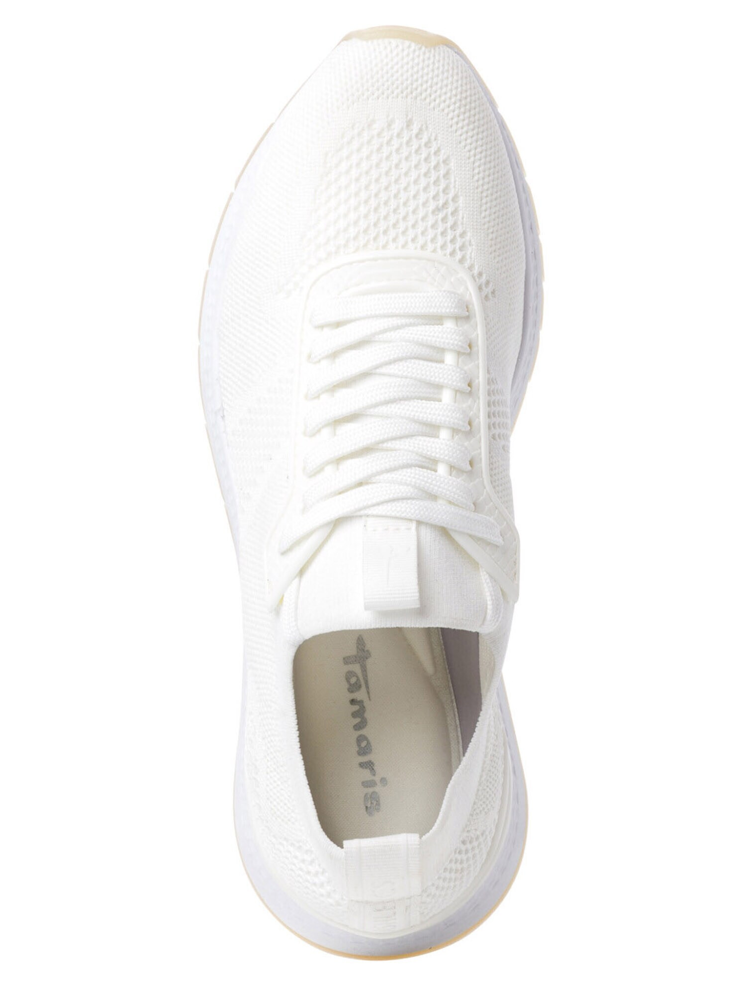 TAMARIS Sneaker low alb - Pled.ro