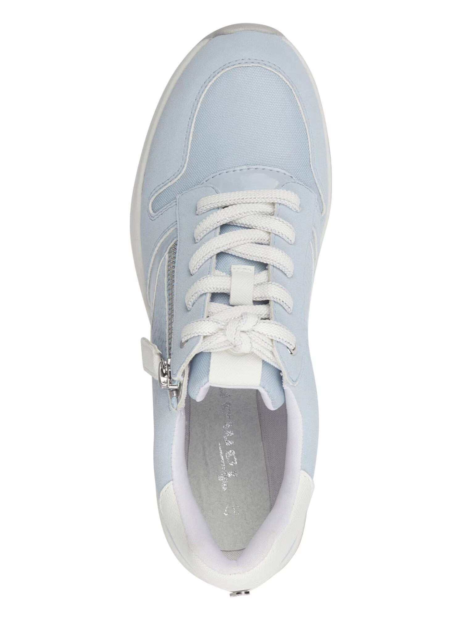 TAMARIS Sneaker low albastru pastel / alb - Pled.ro