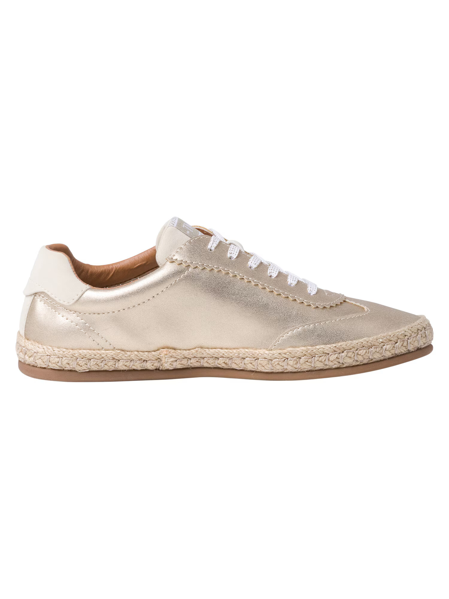 TAMARIS Sneaker low auriu / alb - Pled.ro