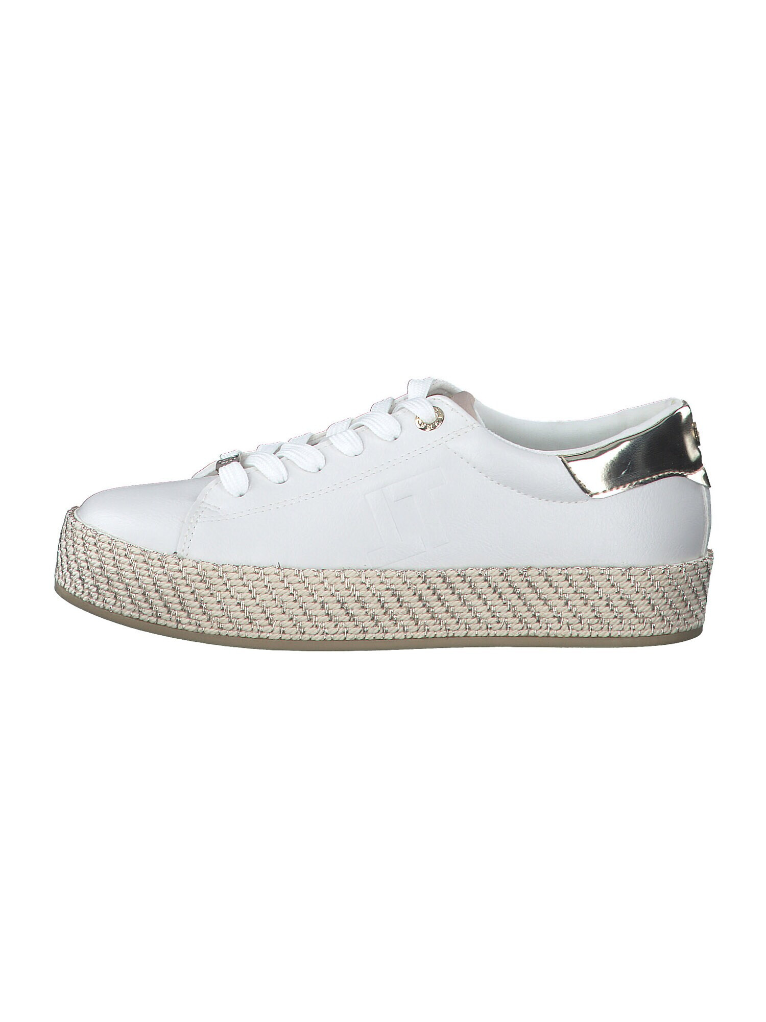 TAMARIS Sneaker low auriu / alb - Pled.ro