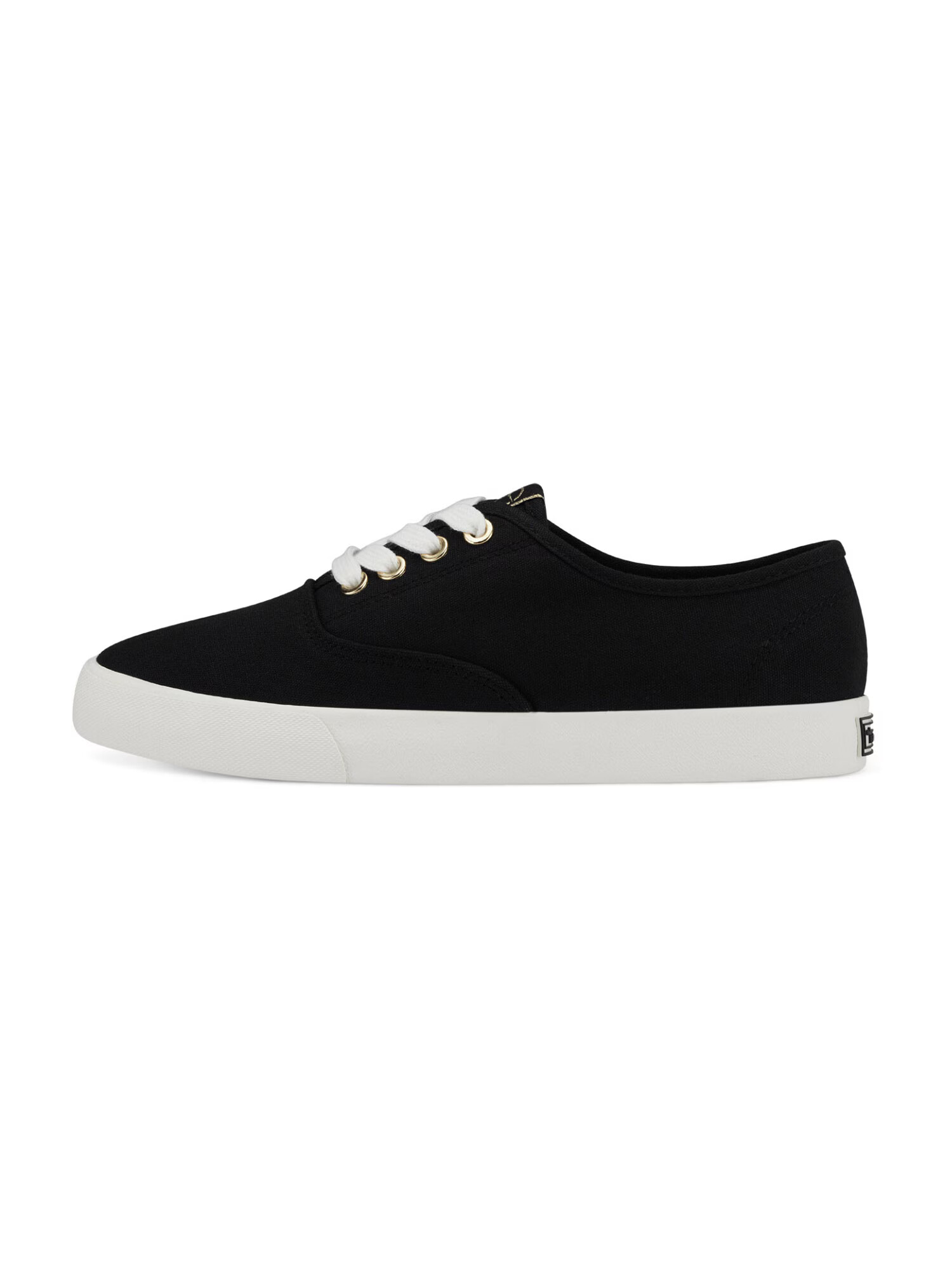 TAMARIS Sneaker low auriu / negru - Pled.ro