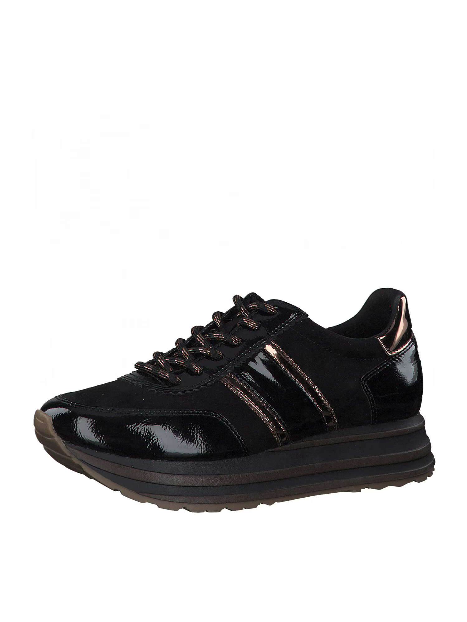 TAMARIS Sneaker low auriu - roz / negru - Pled.ro