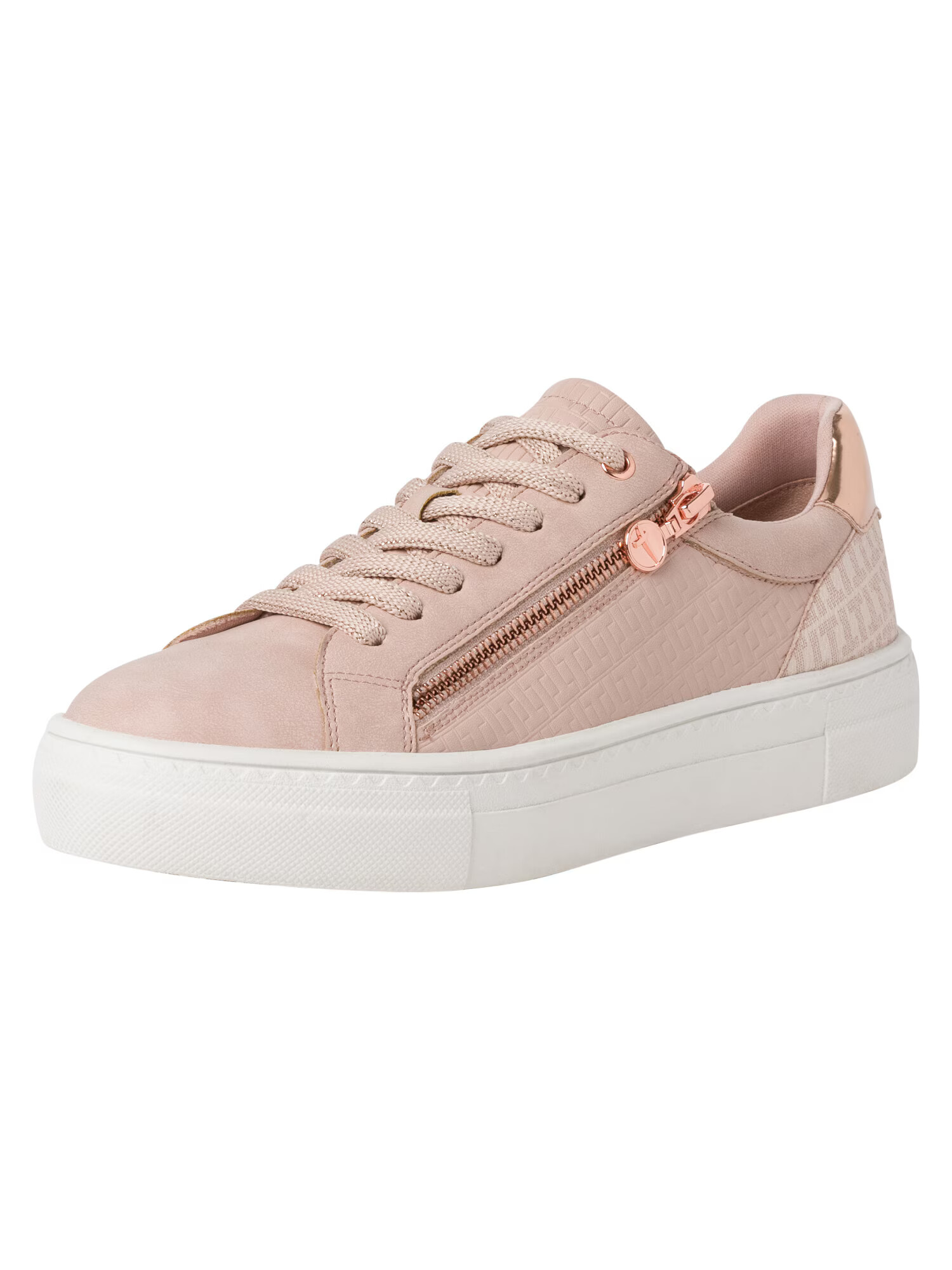 TAMARIS Sneaker low auriu - roz / roz pastel - Pled.ro