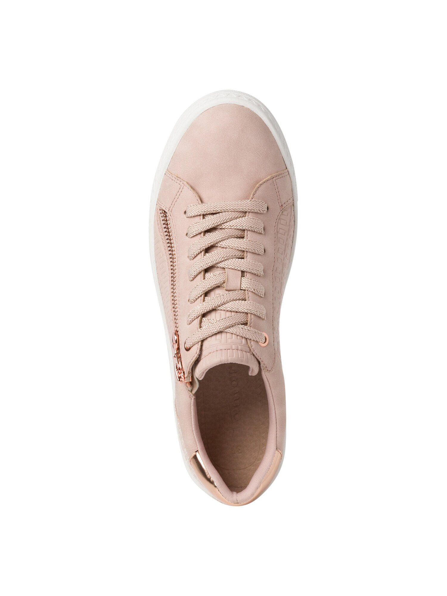 TAMARIS Sneaker low auriu - roz / roz pastel - Pled.ro