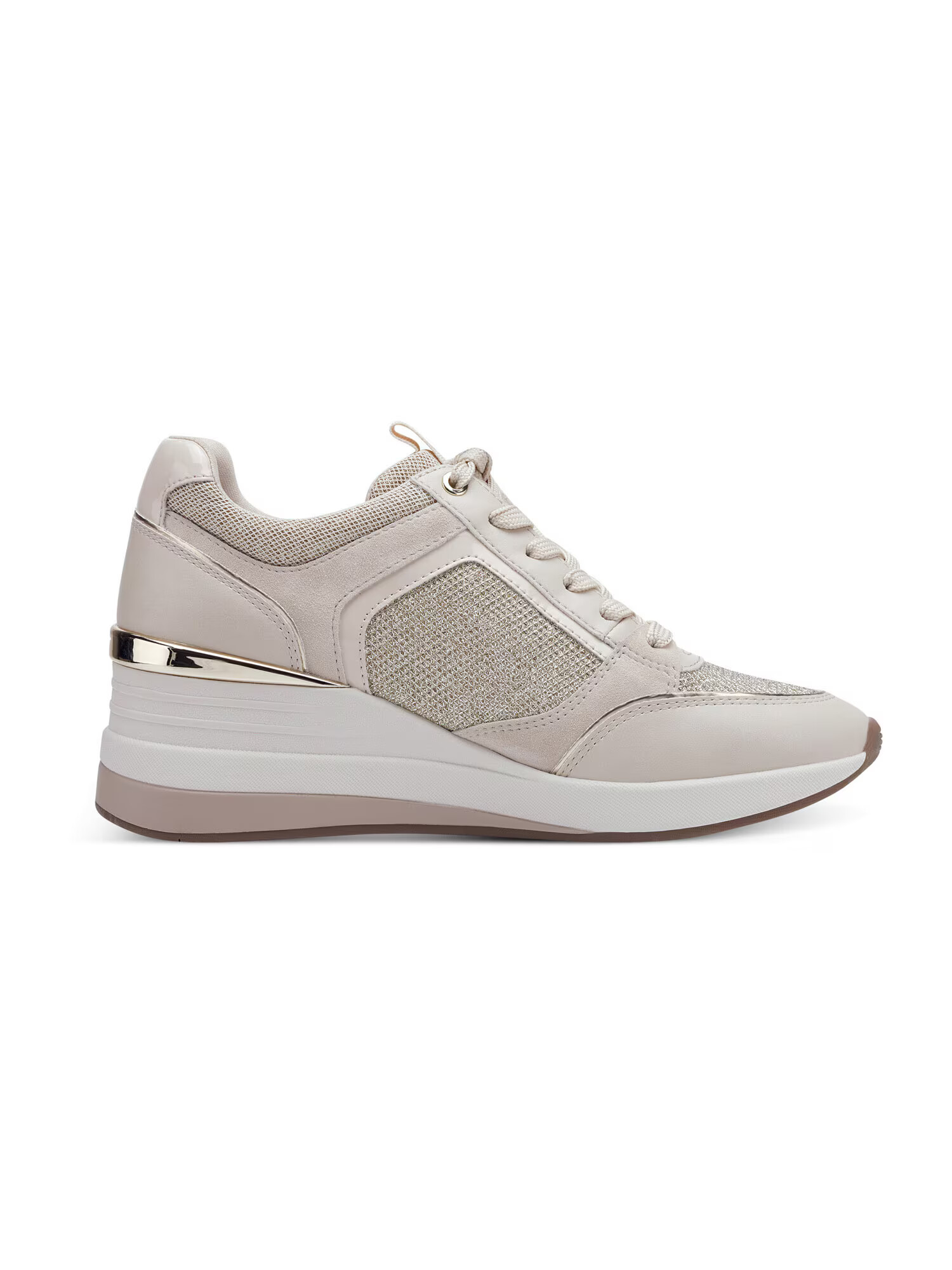 TAMARIS Sneaker low crem / auriu - Pled.ro