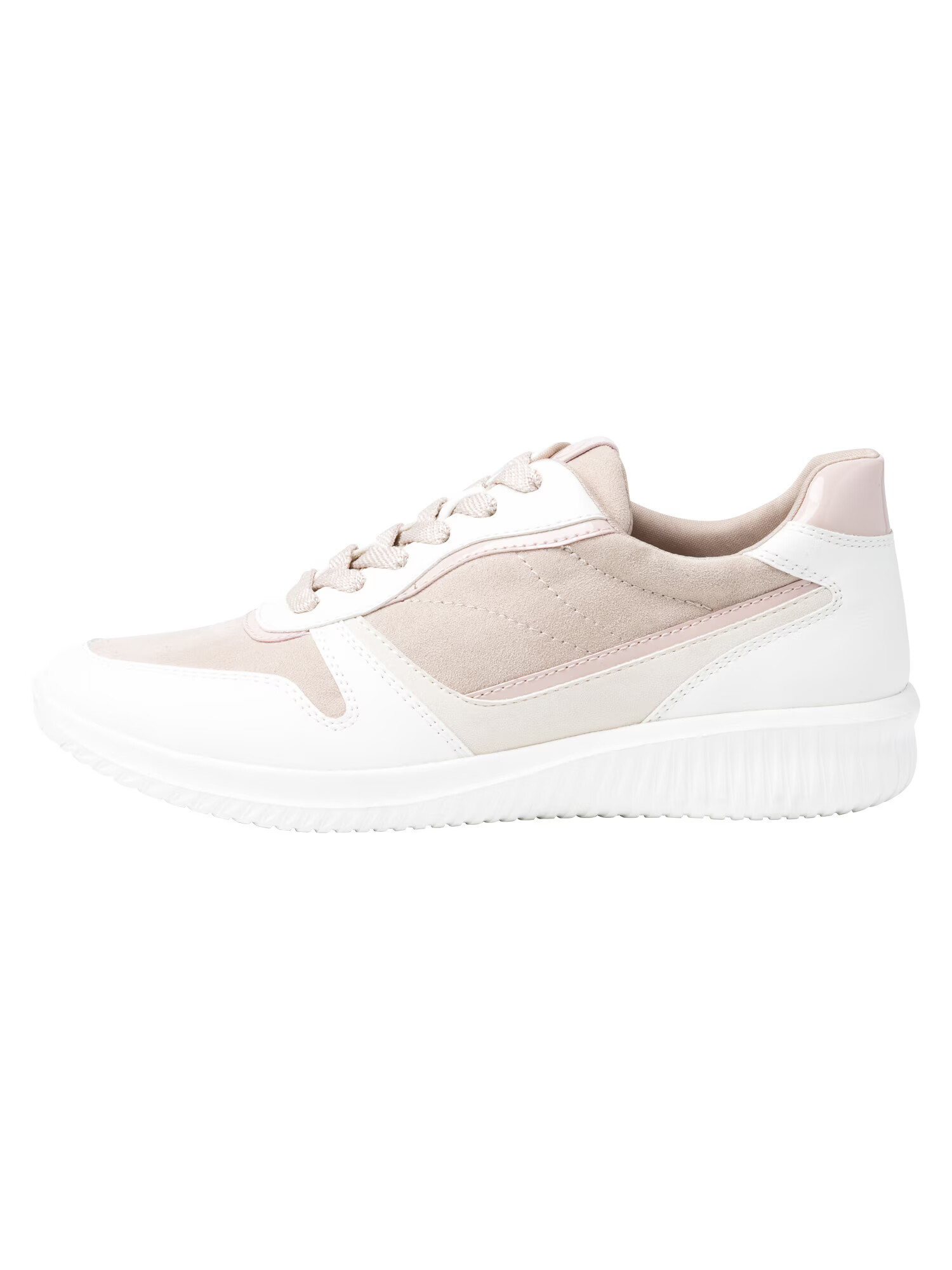 TAMARIS Sneaker low crem / șampanie / roz / alb - Pled.ro