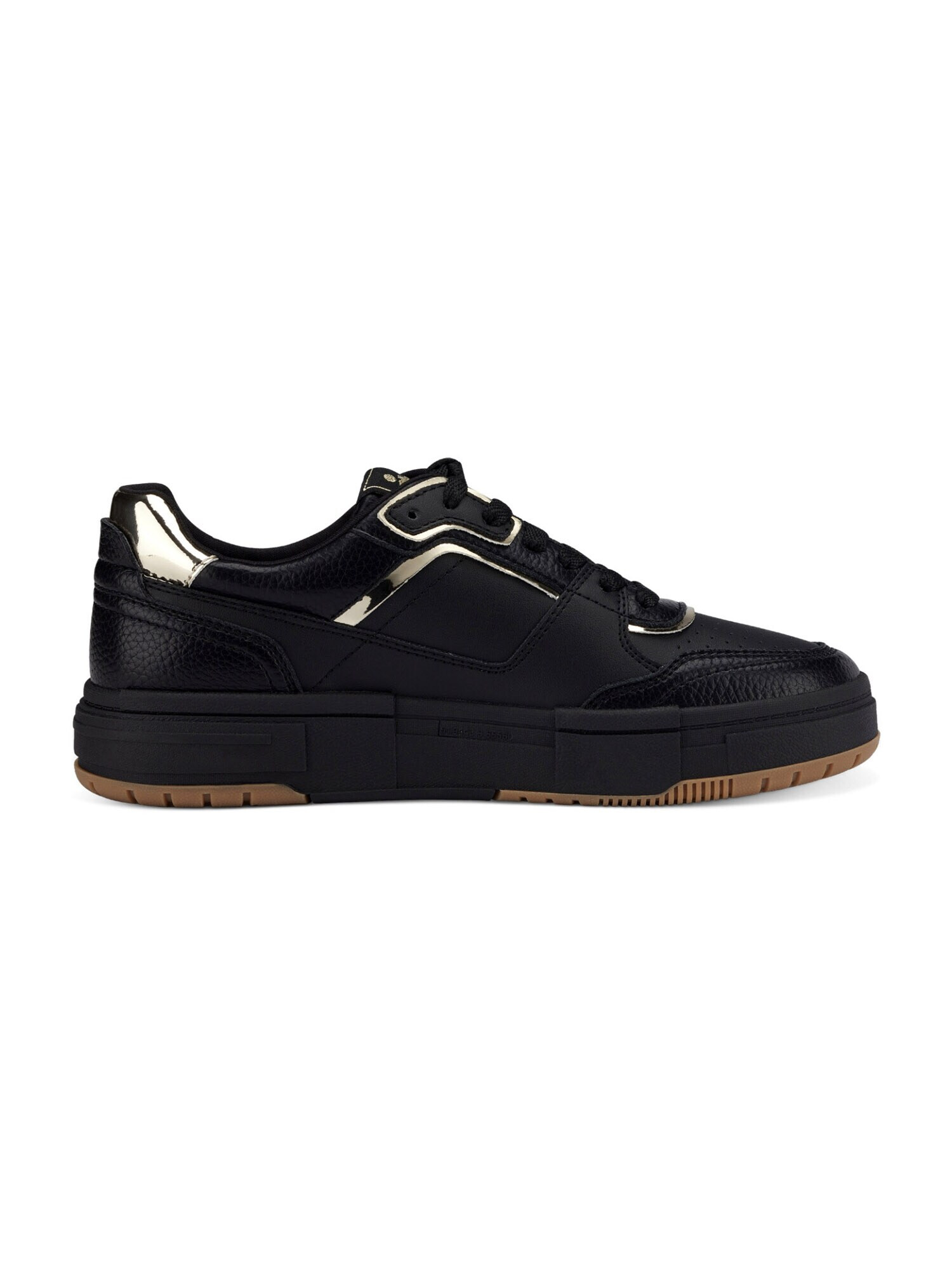 TAMARIS Sneaker low galben auriu / negru - Pled.ro