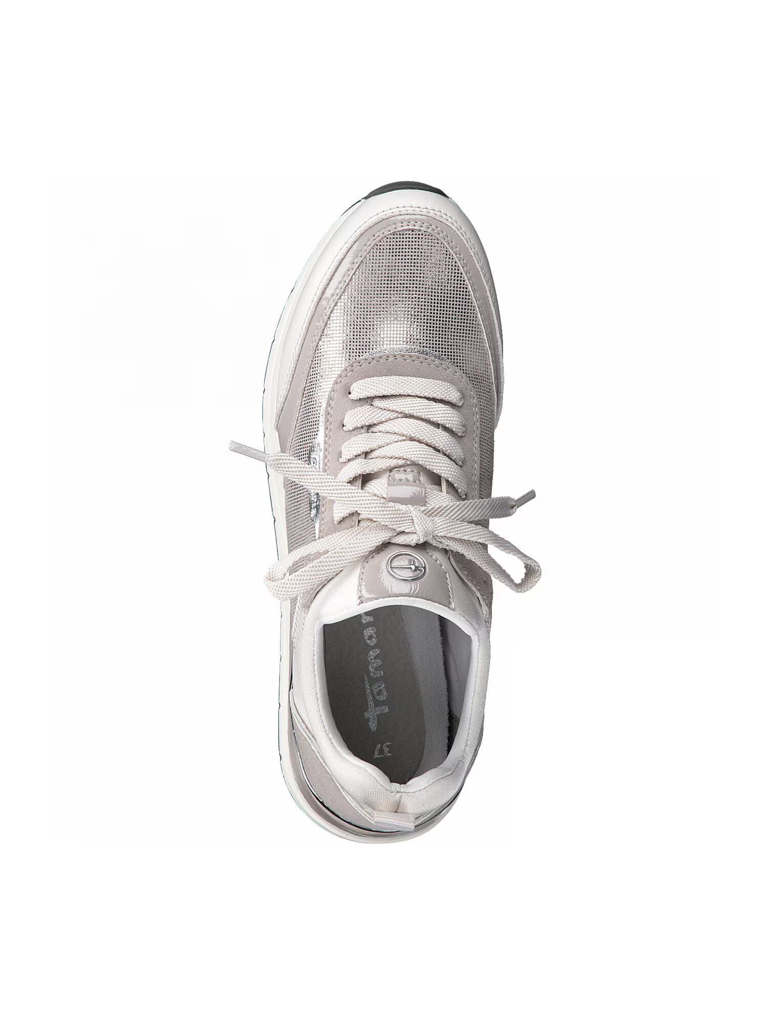 TAMARIS Sneaker low grej / gri deschis / argintiu - Pled.ro