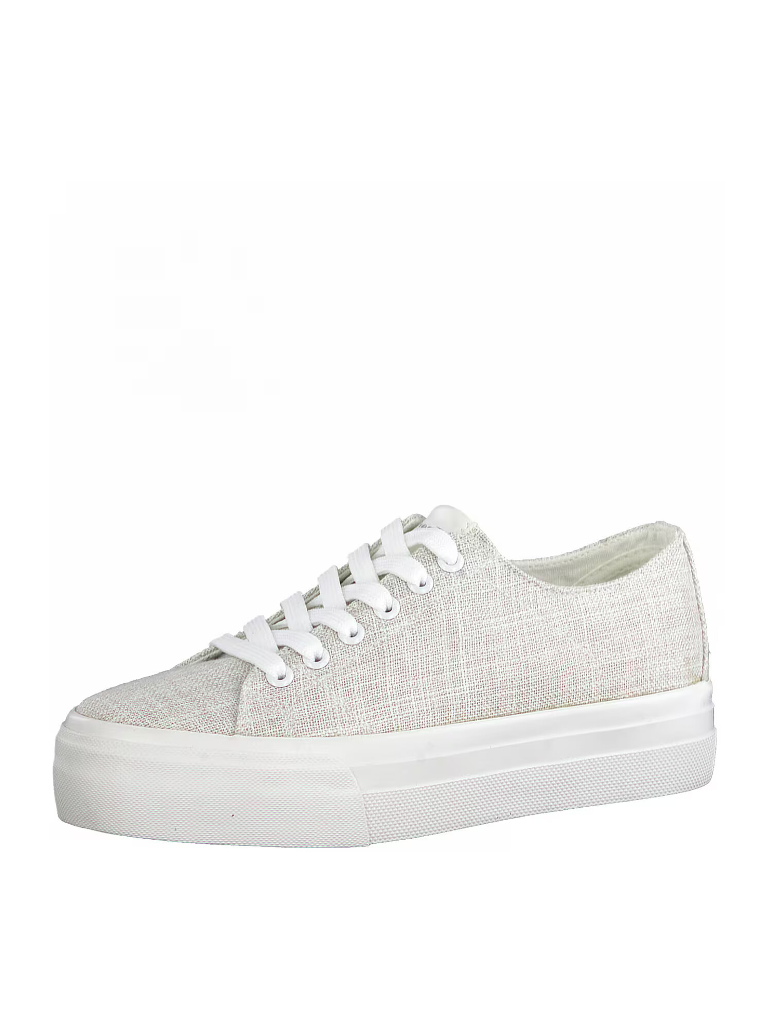 TAMARIS Sneaker low gri deschis / alb - Pled.ro