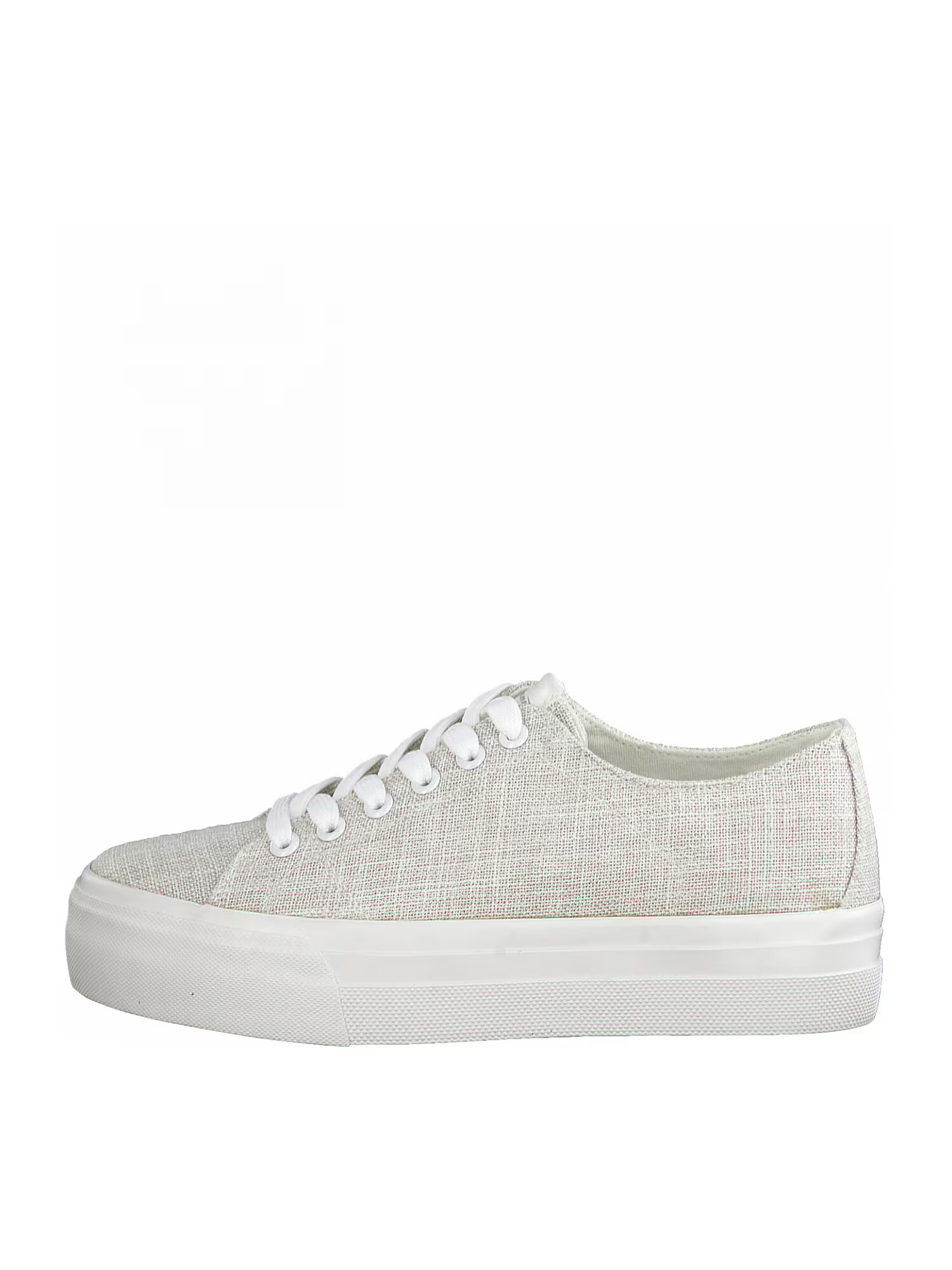 TAMARIS Sneaker low gri deschis / alb - Pled.ro