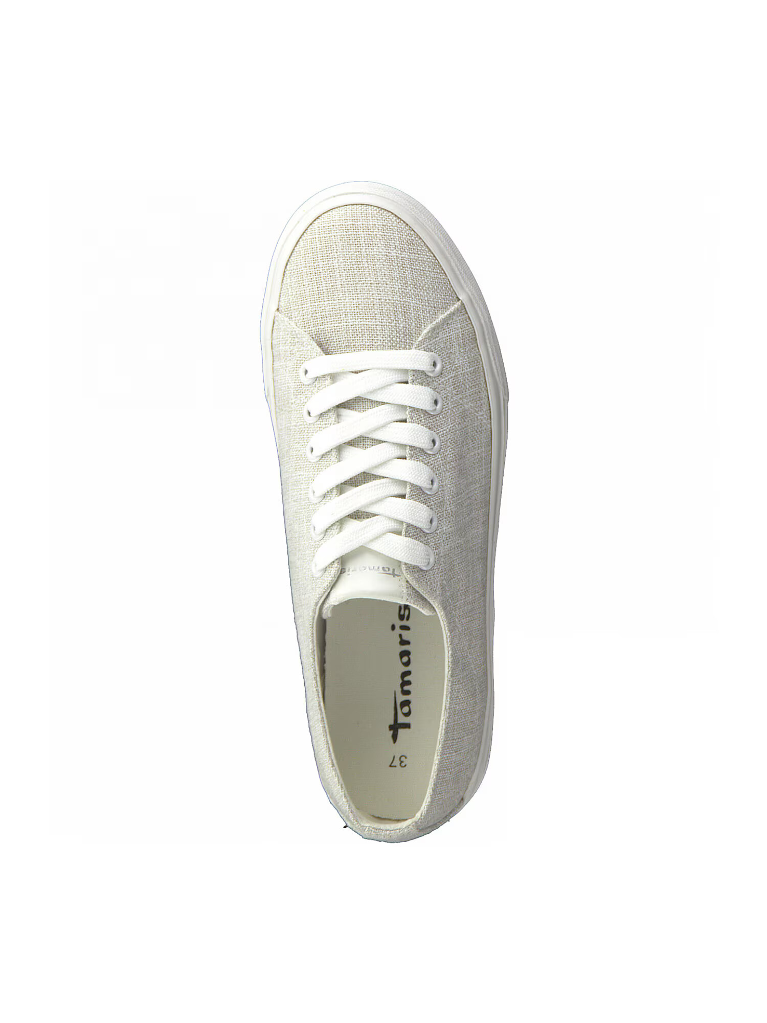 TAMARIS Sneaker low gri deschis / alb - Pled.ro