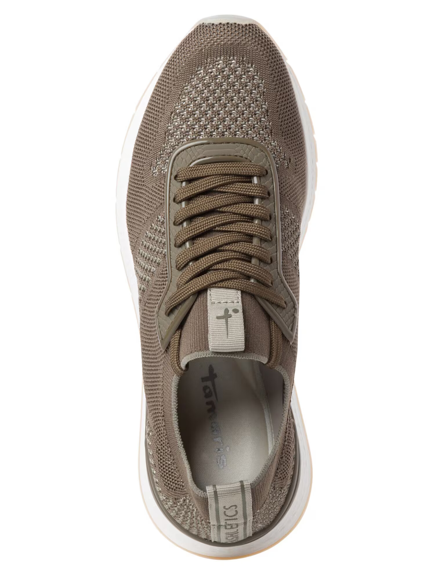 TAMARIS Sneaker low oliv / alb - Pled.ro