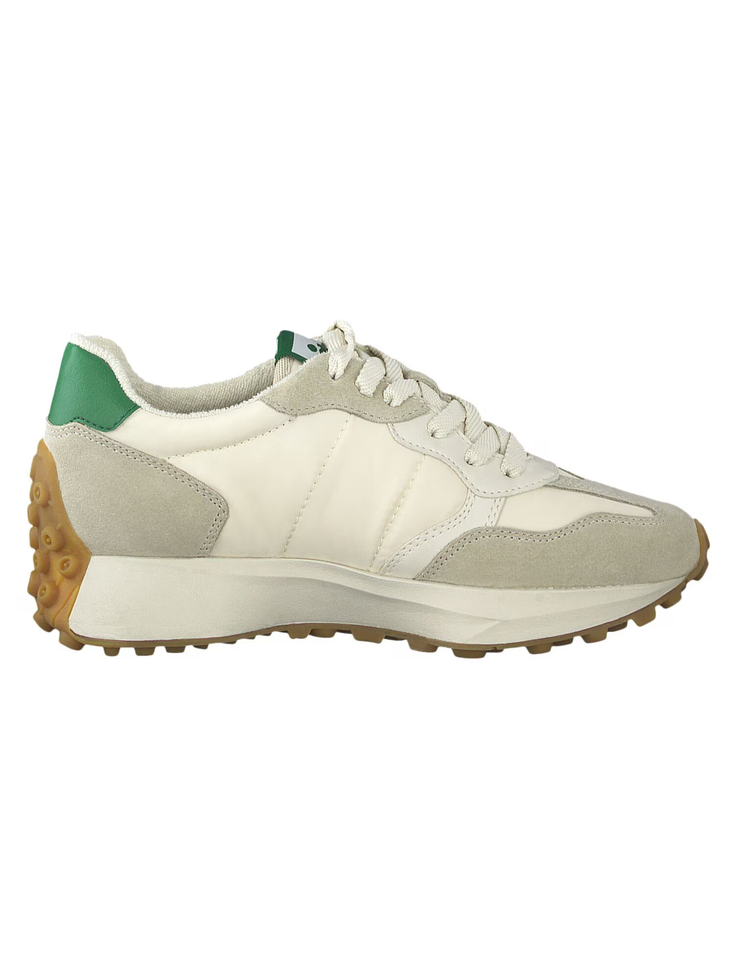 TAMARIS Sneaker low gri / verde / alb - Pled.ro