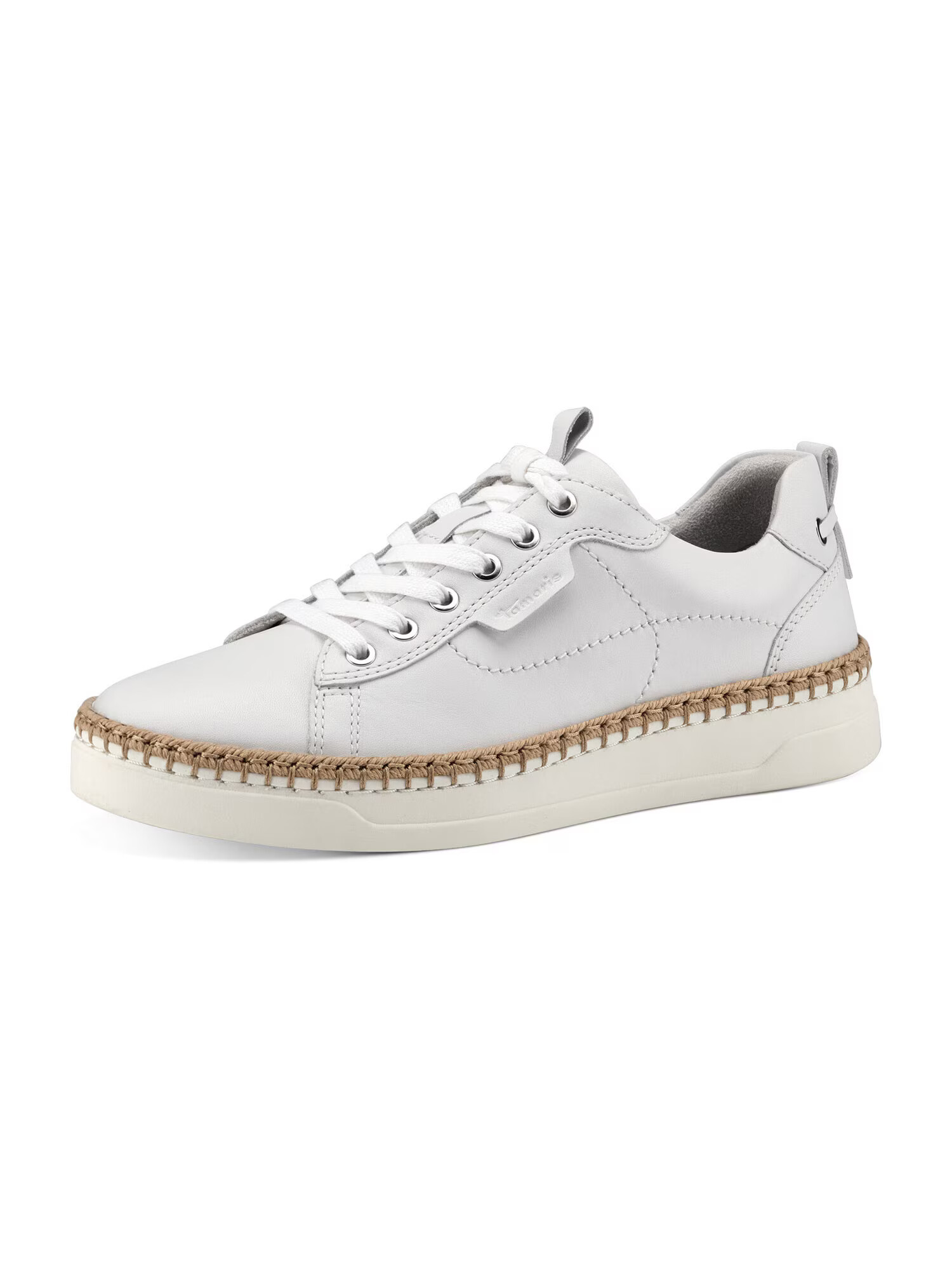 TAMARIS Sneaker low maro / alb - Pled.ro