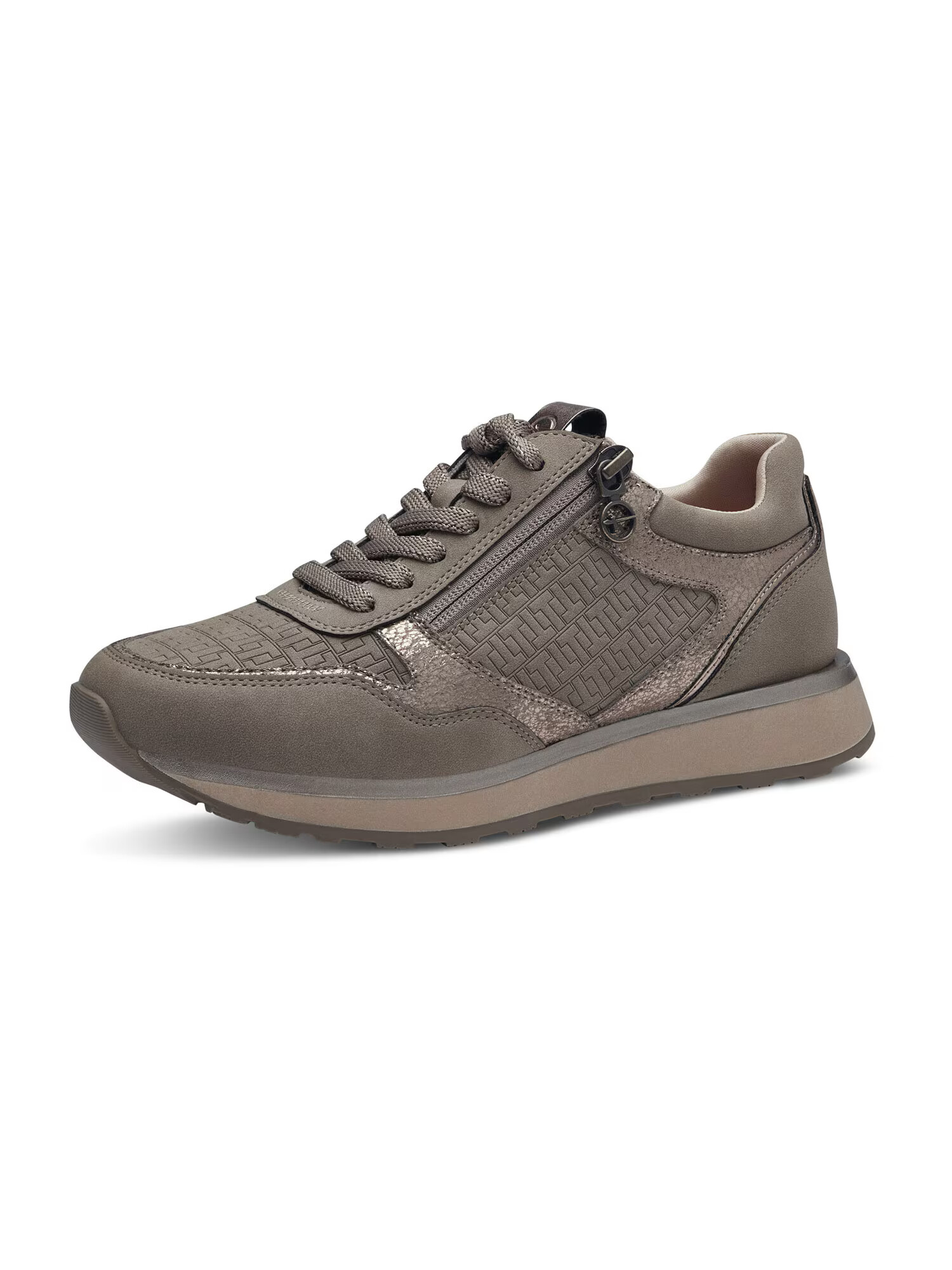 TAMARIS Sneaker low auriu / kaki - Pled.ro