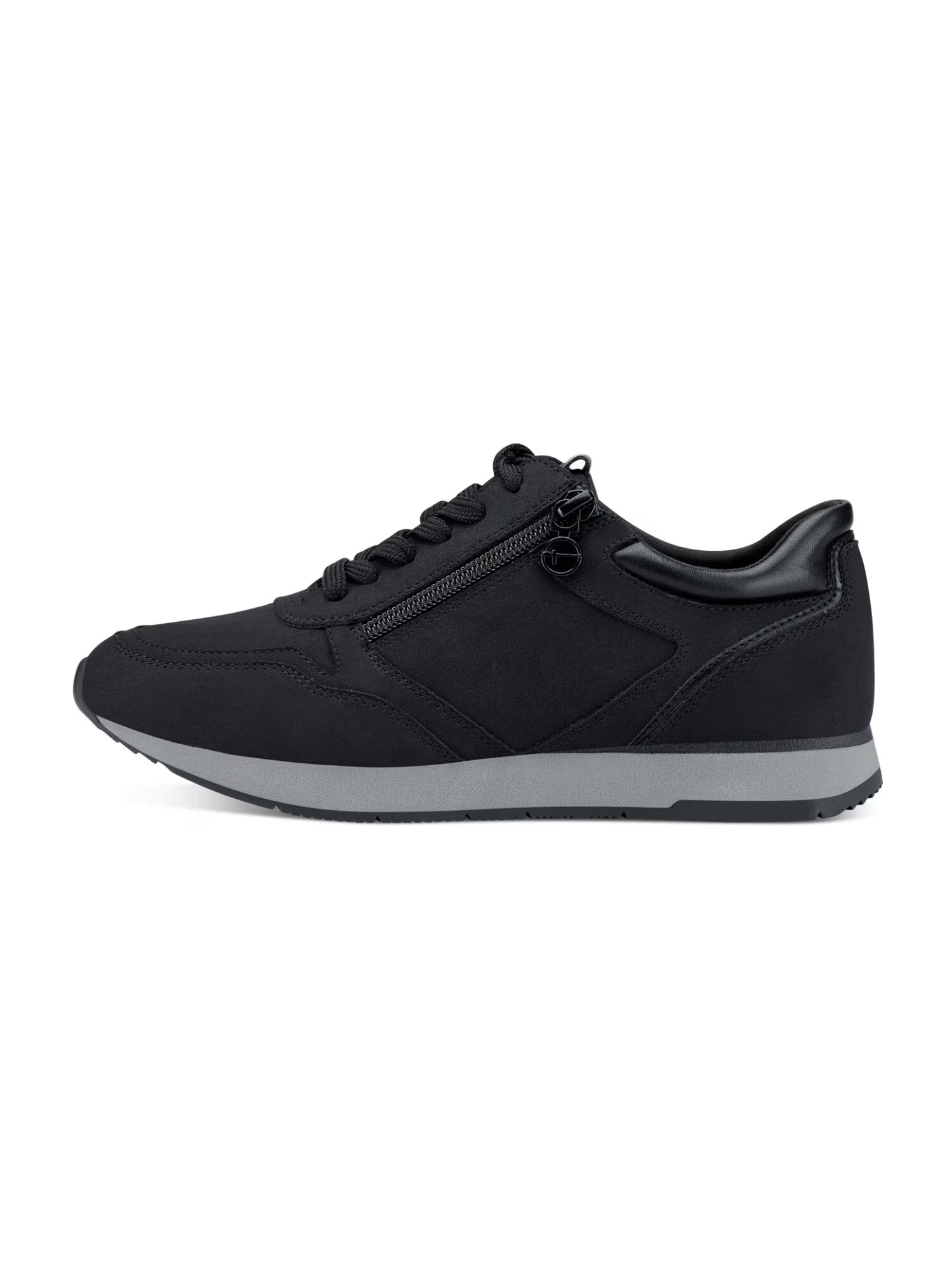 TAMARIS Sneaker low gri / negru - Pled.ro