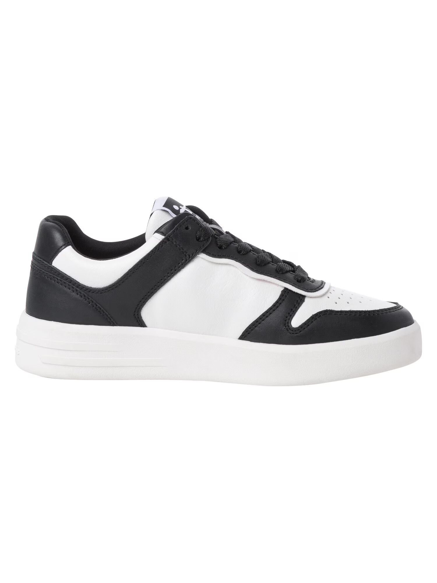 TAMARIS Sneaker low negru / alb - Pled.ro