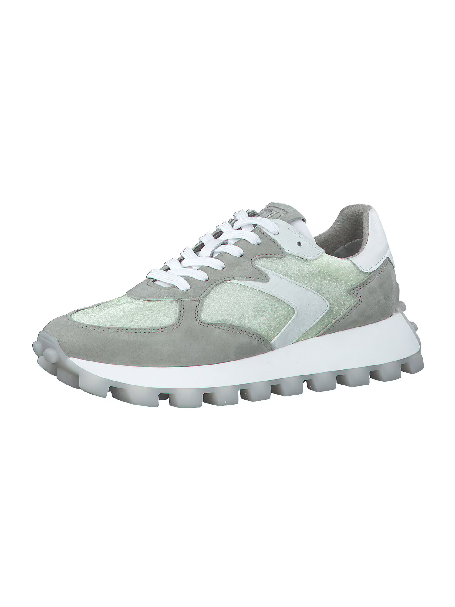 TAMARIS Sneaker low oliv / verde pastel / alb - Pled.ro