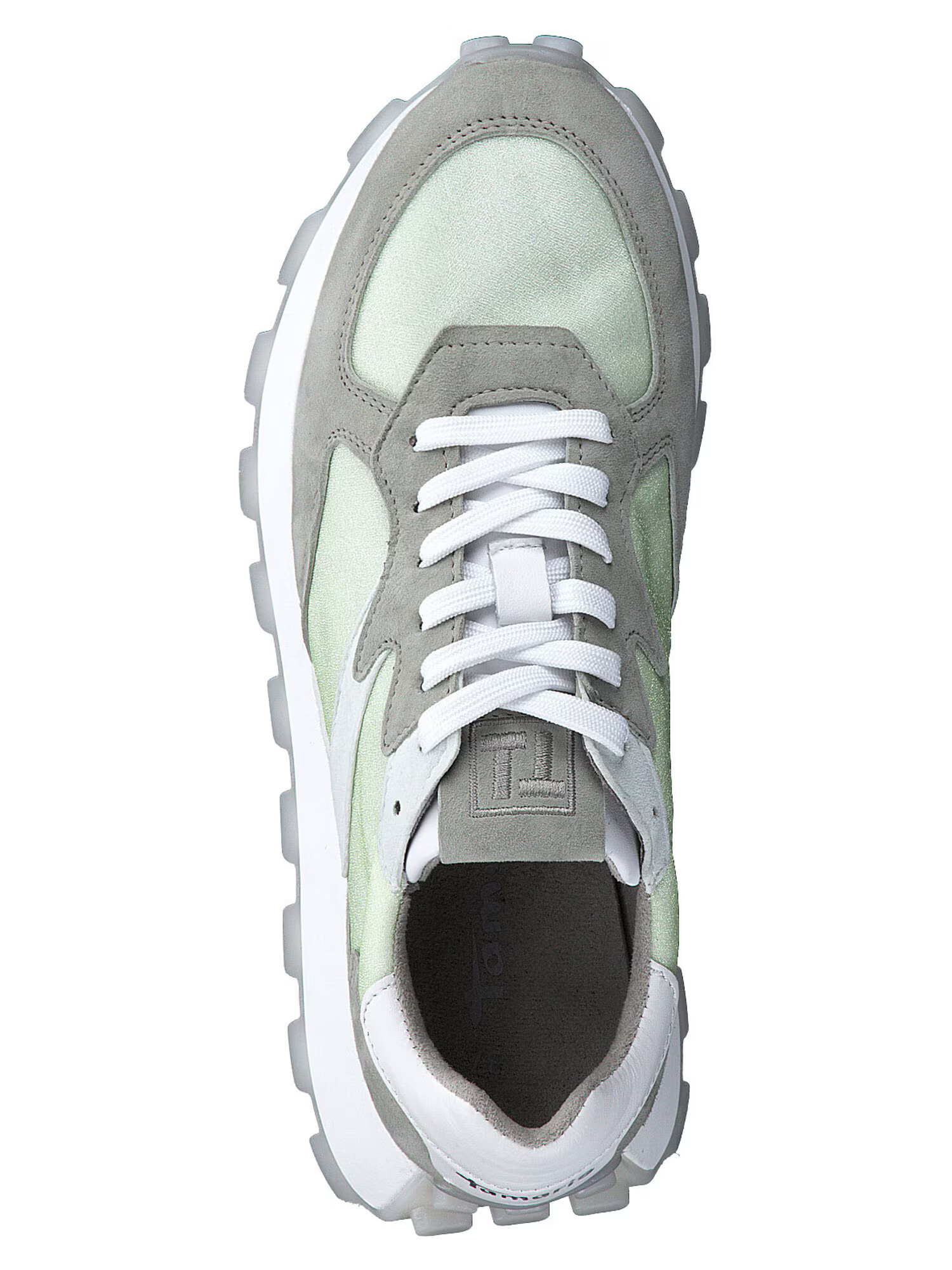 TAMARIS Sneaker low oliv / verde pastel / alb - Pled.ro