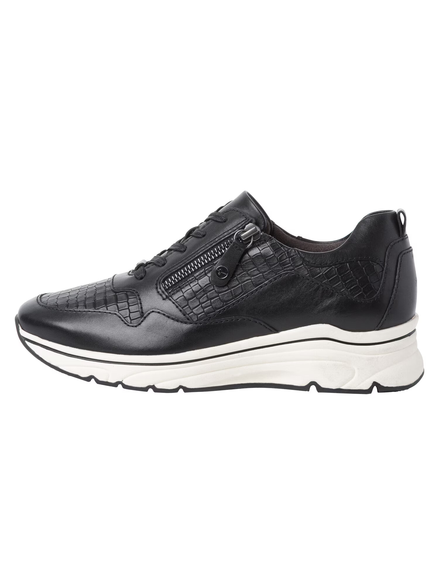 TAMARIS Sneaker low 'Pure Relax' negru / alb murdar - Pled.ro