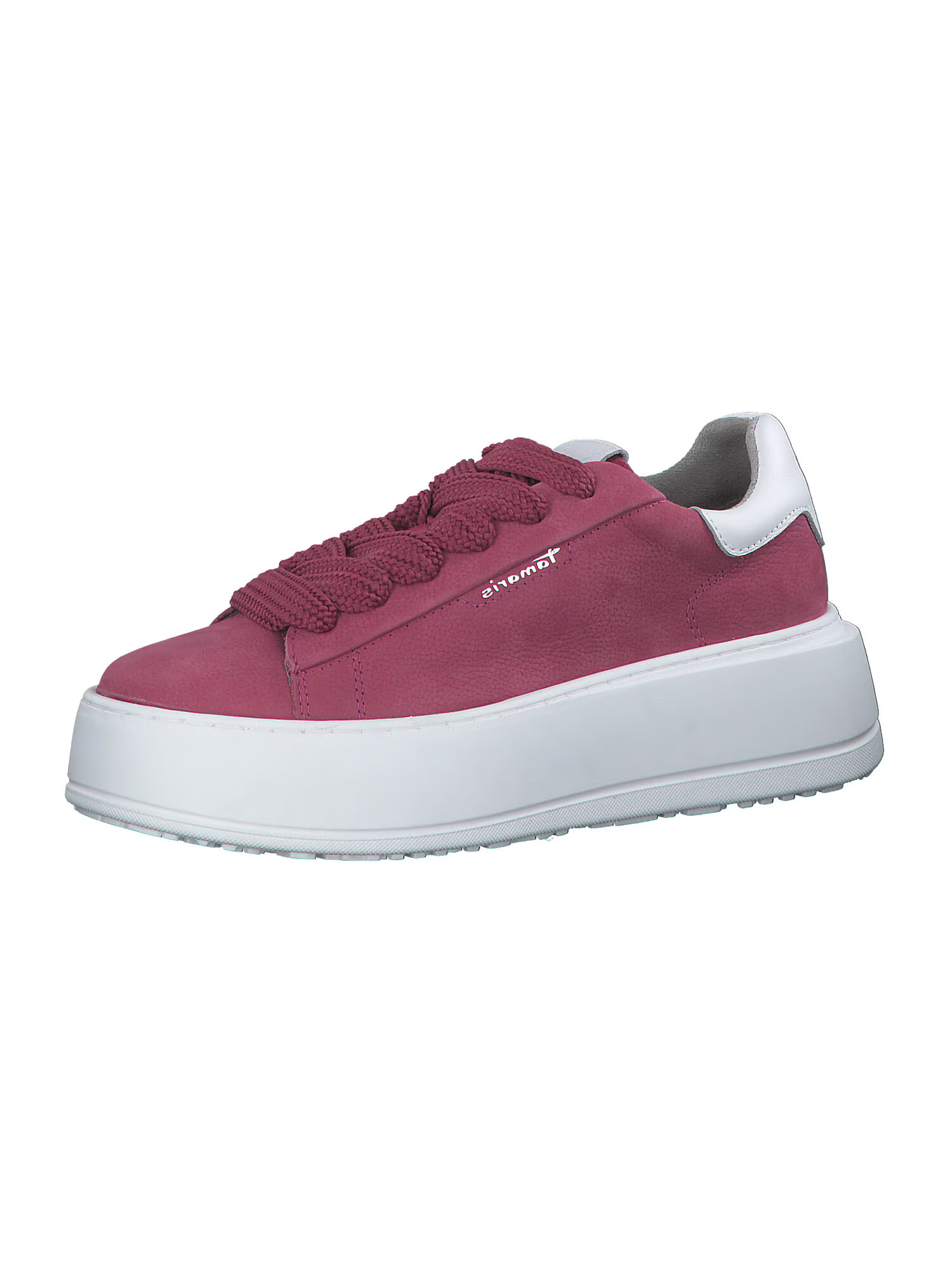 TAMARIS Sneaker low roz închis / alb - Pled.ro