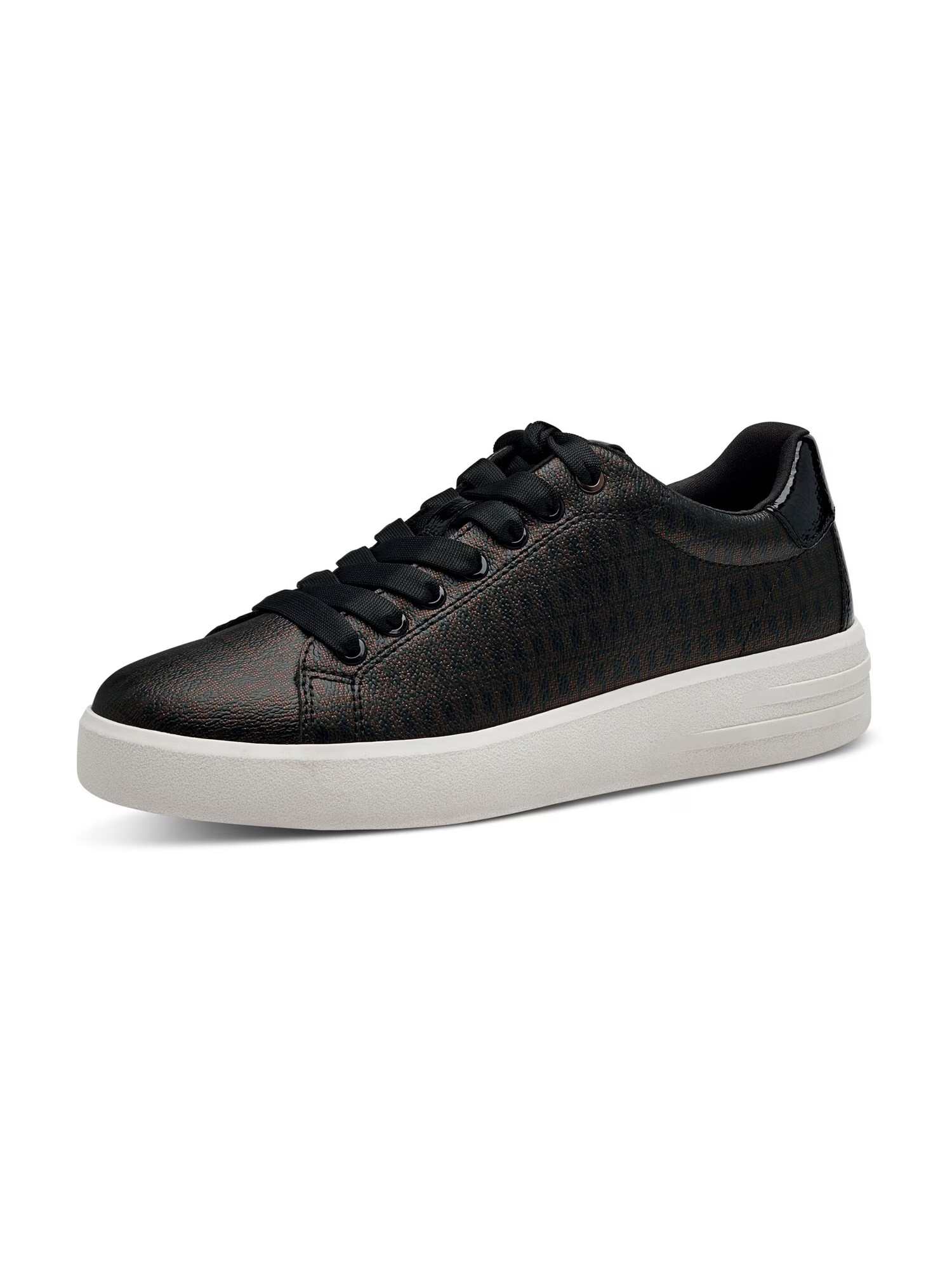 TAMARIS Sneaker low sepie / negru - Pled.ro