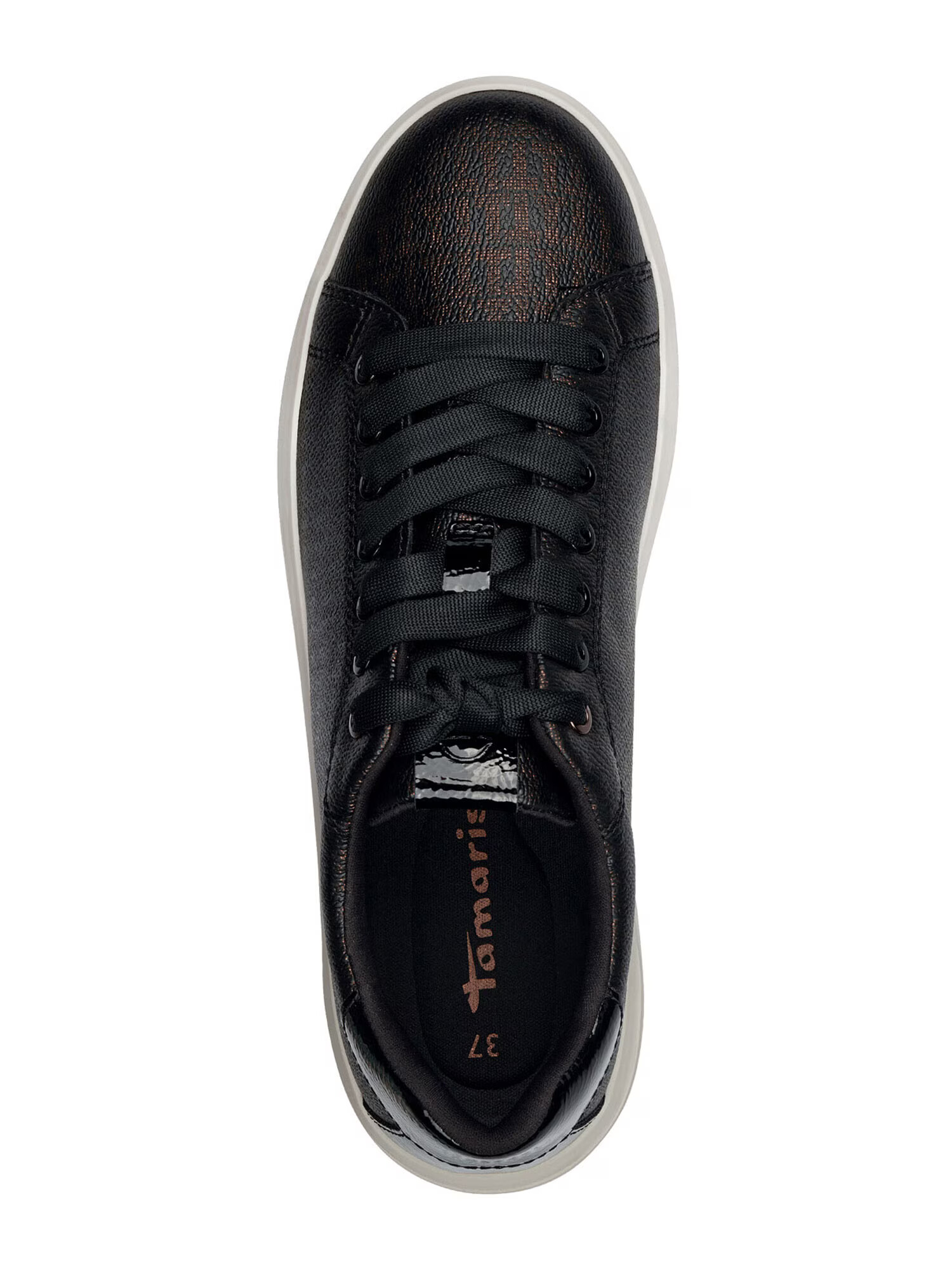 TAMARIS Sneaker low sepie / negru - Pled.ro