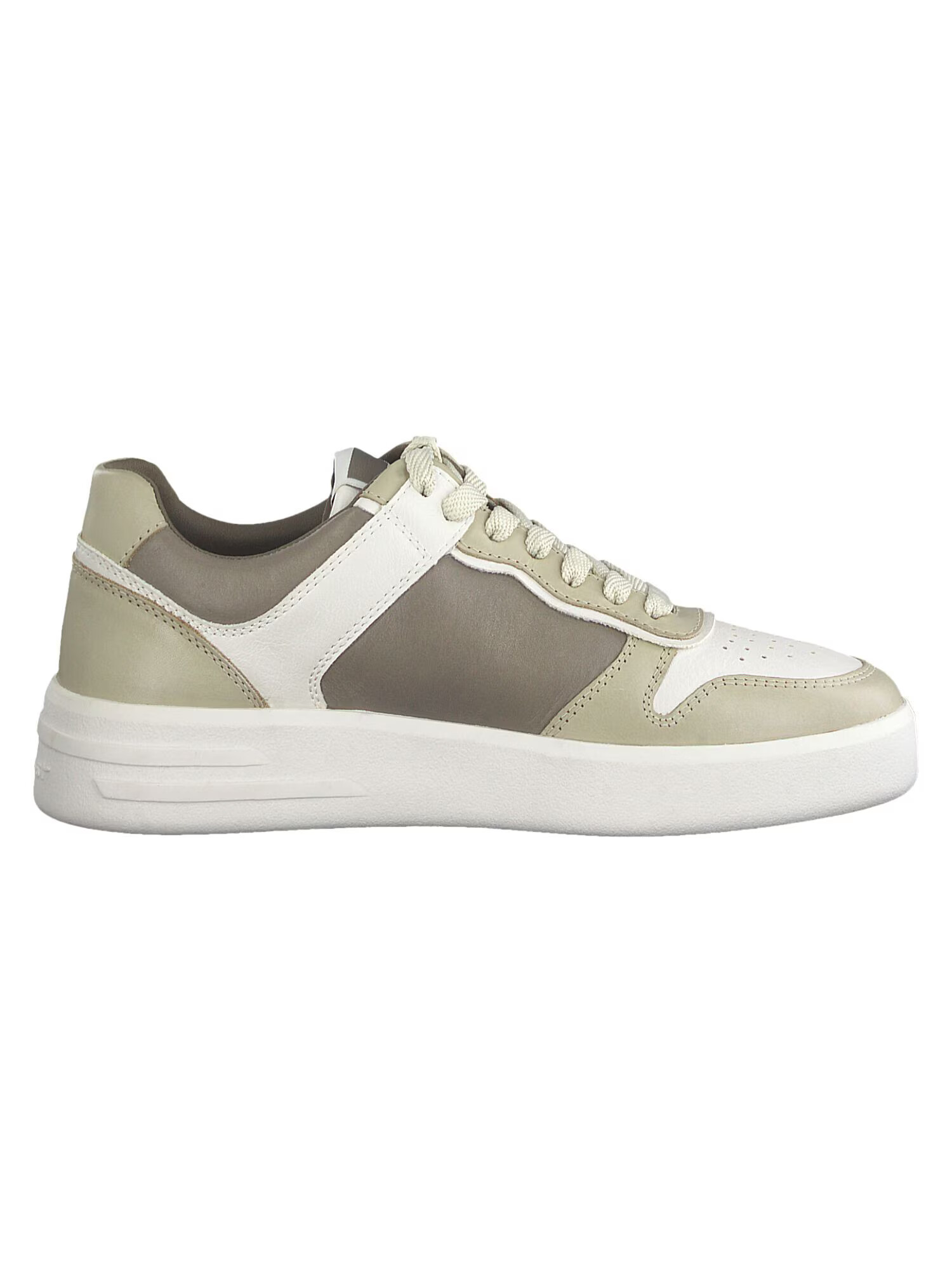 TAMARIS Sneaker low verde pastel / verde închis / alb - Pled.ro