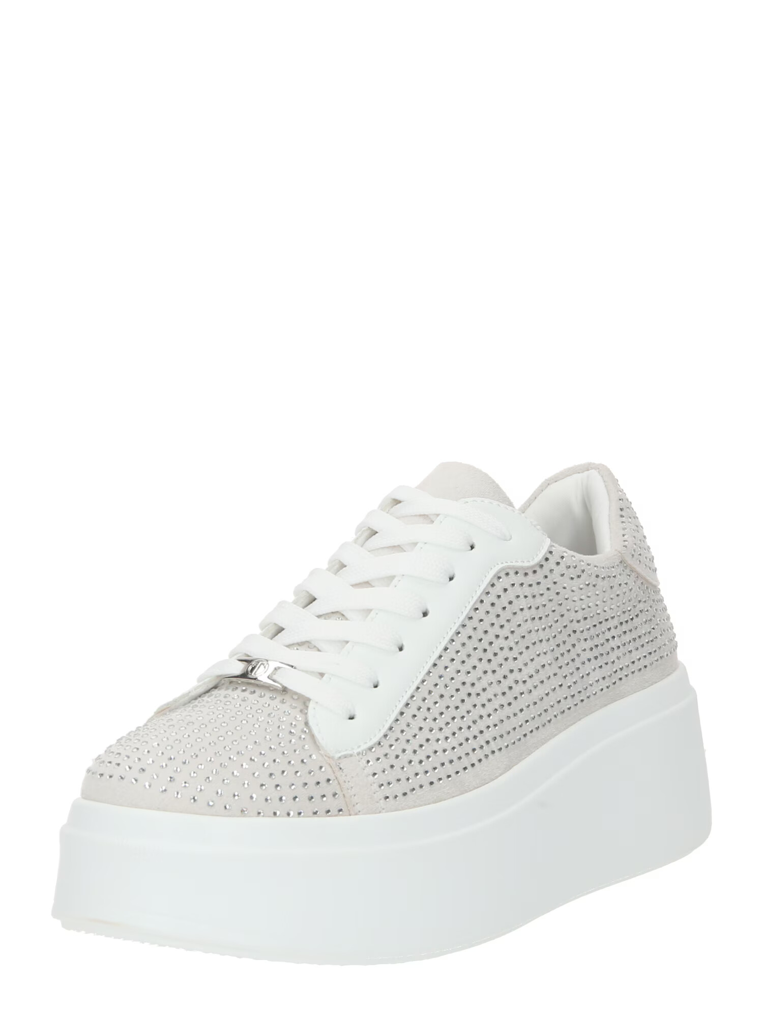 TATA Italia Sneaker low gri / argintiu / alb - Pled.ro