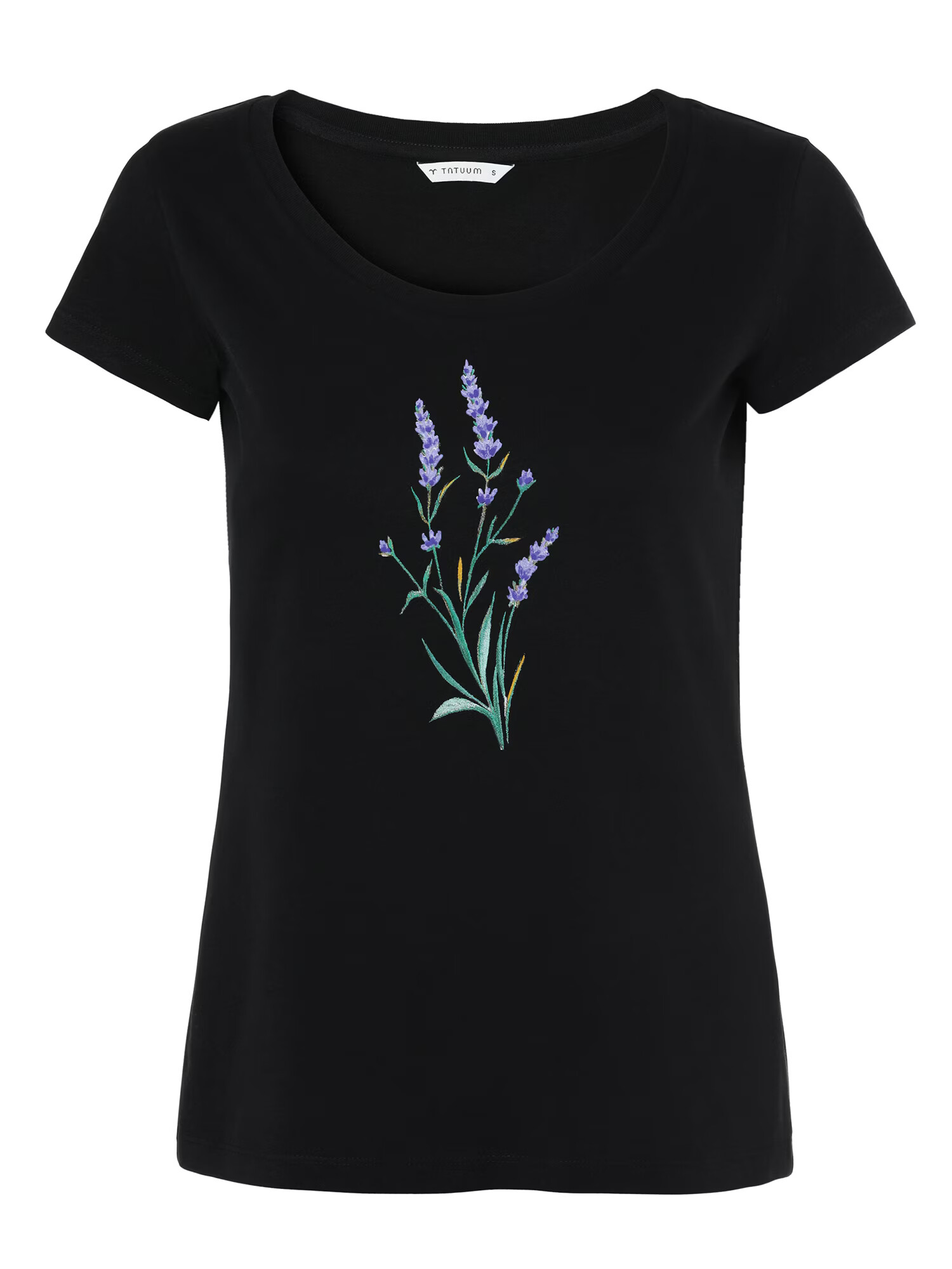 TATUUM Tricou 'ANTONIA 1' verde / lila / negru - Pled.ro