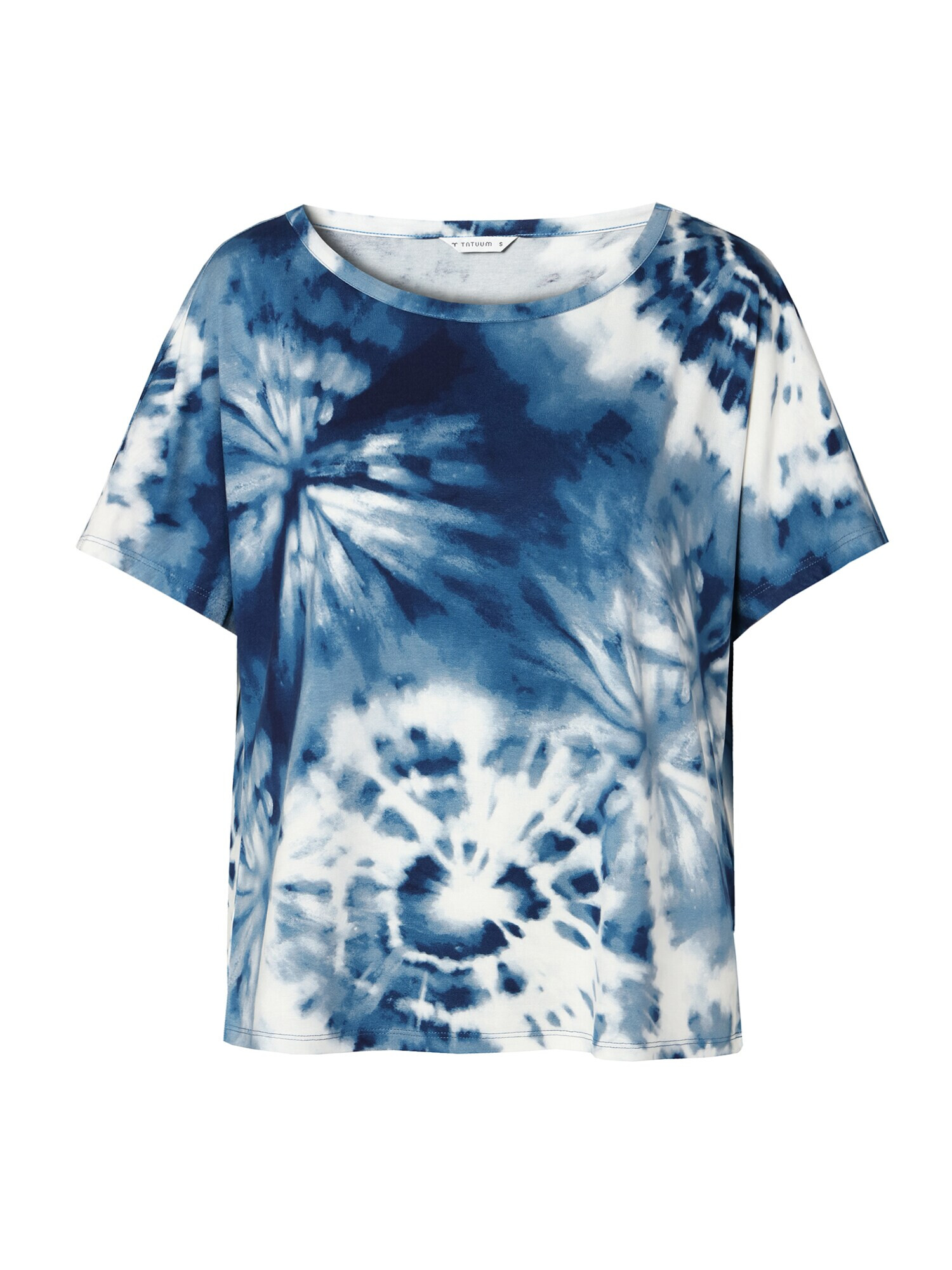 TATUUM Tricou 'LOZNA' bleumarin / alb - Pled.ro