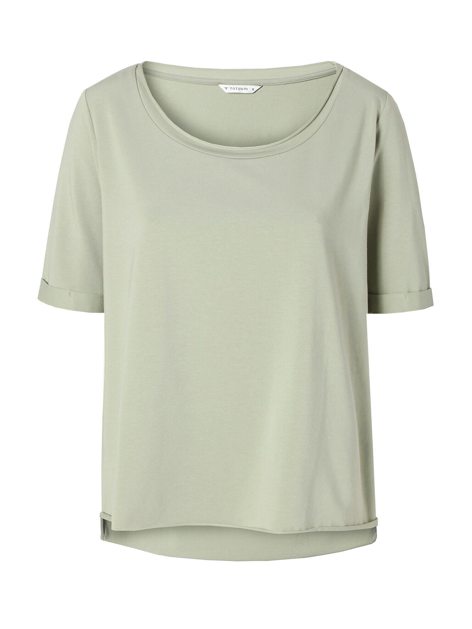 TATUUM Tricou 'ORAWO' verde pastel - Pled.ro