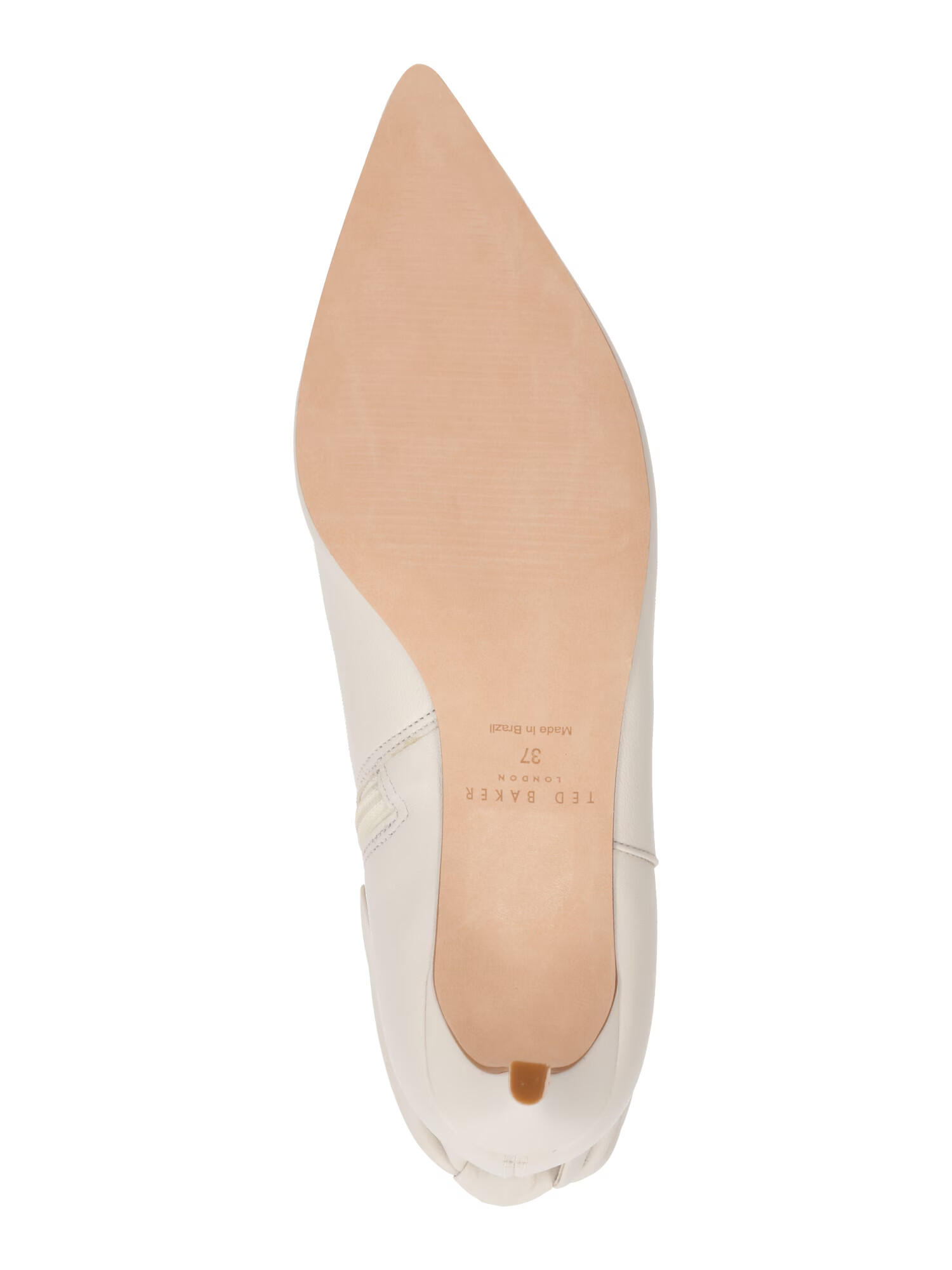 Ted Baker Botine 'Yonas' alb natural - Pled.ro