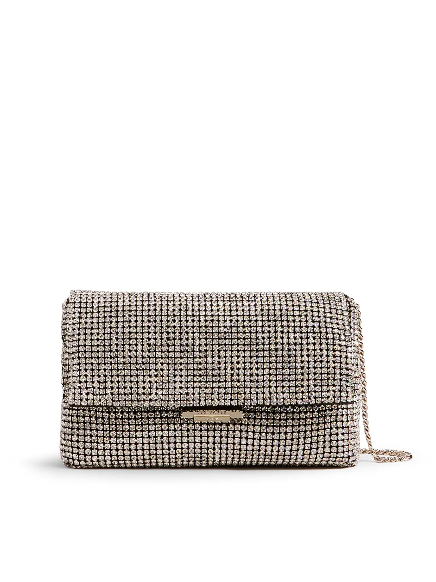 Ted Baker Clutch 'Glitzet' argintiu - Pled.ro