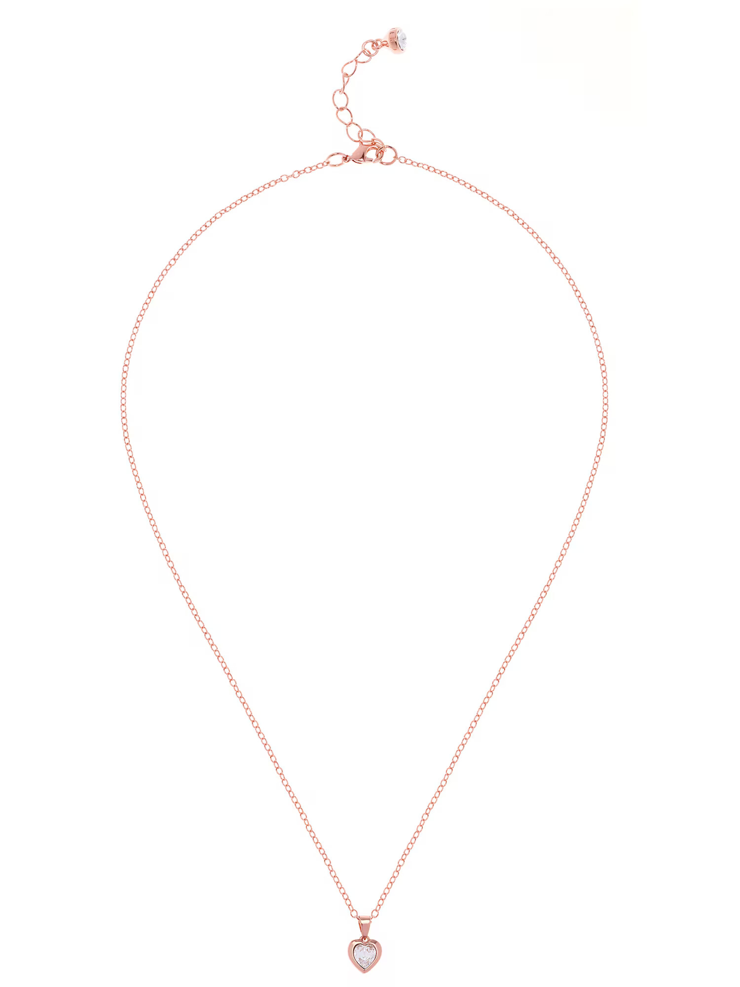 Ted Baker Lanțuri 'HANNELA: CRYSTAL HEART PENDANT' auriu / rosé - Pled.ro