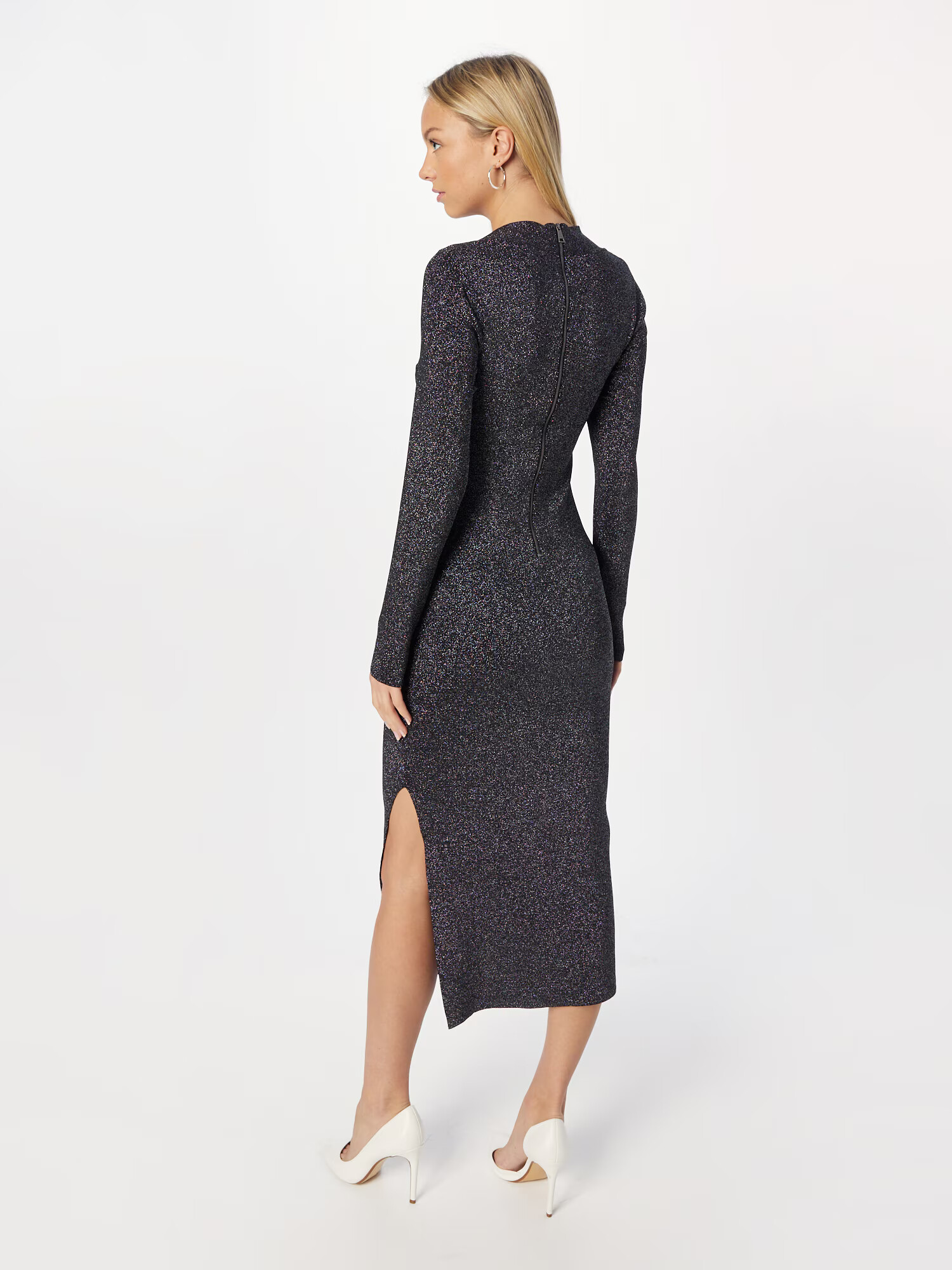 Ted Baker Rochie 'Tabytha' gri argintiu / negru - Pled.ro