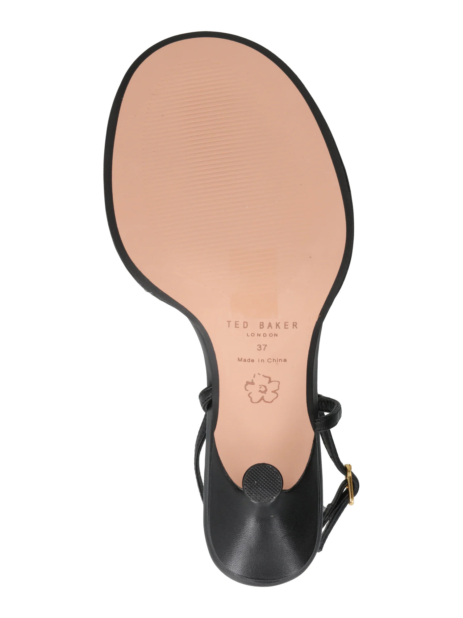 Ted Baker Sandale 'My Pearl' negru / alb perlat - Pled.ro