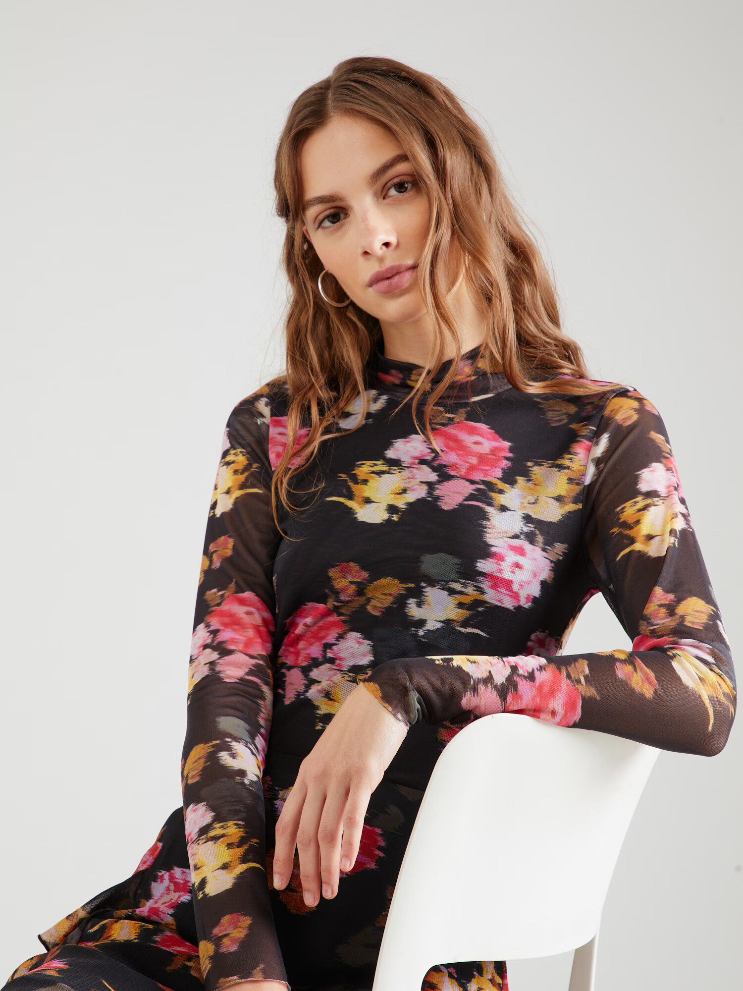 Ted Baker Tricou 'MALYEL' galben / roz deschis / roșu / negru - Pled.ro