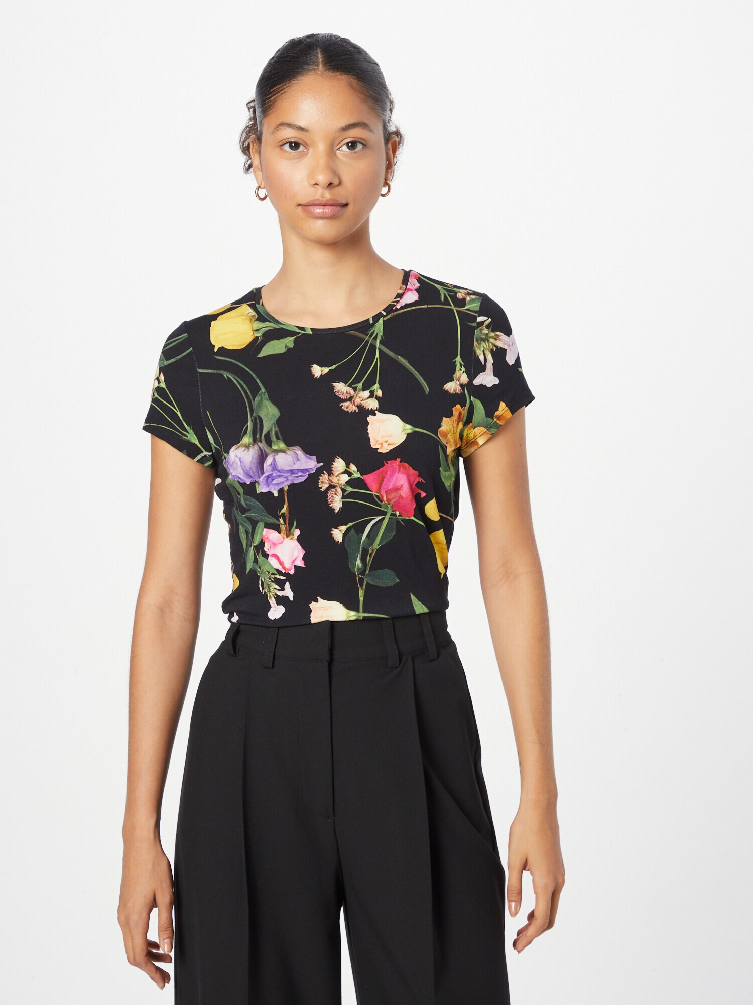 Ted Baker Tricou 'Vikina' verde / lila / roz / negru - Pled.ro