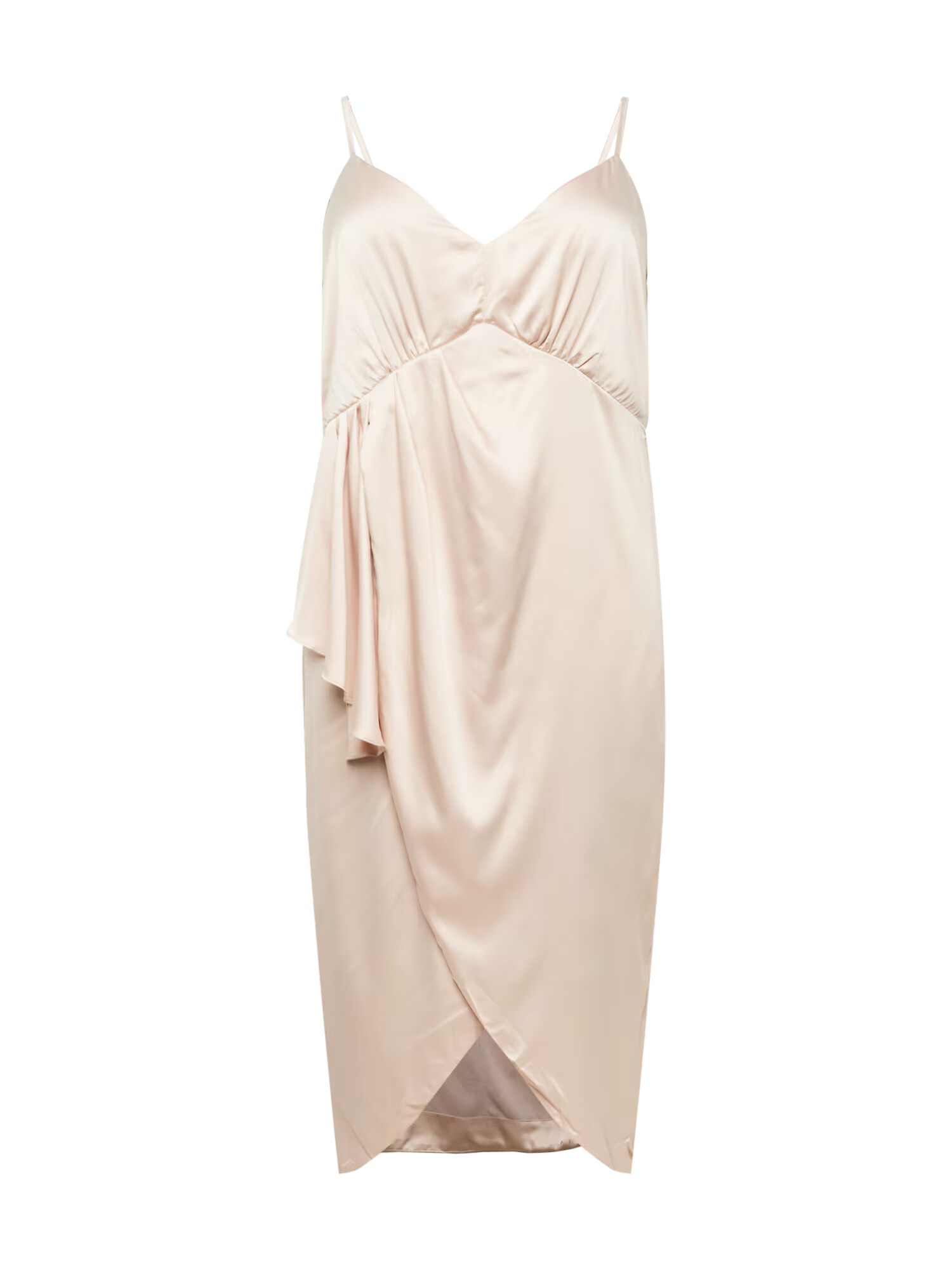 TFNC Plus Rochie 'ALIYA' gri taupe - Pled.ro