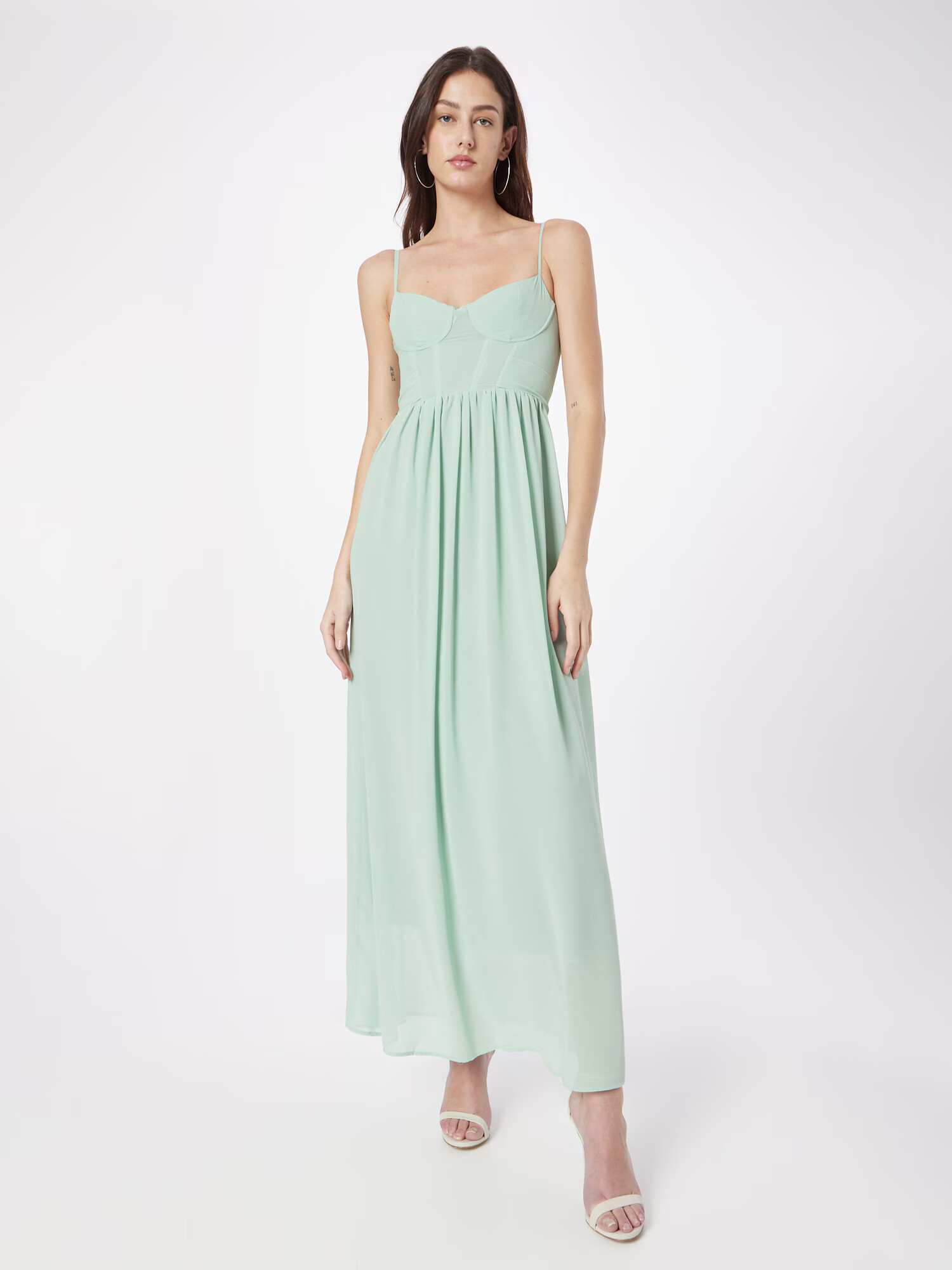 TFNC Rochie de seară 'DACE' verde pastel - Pled.ro