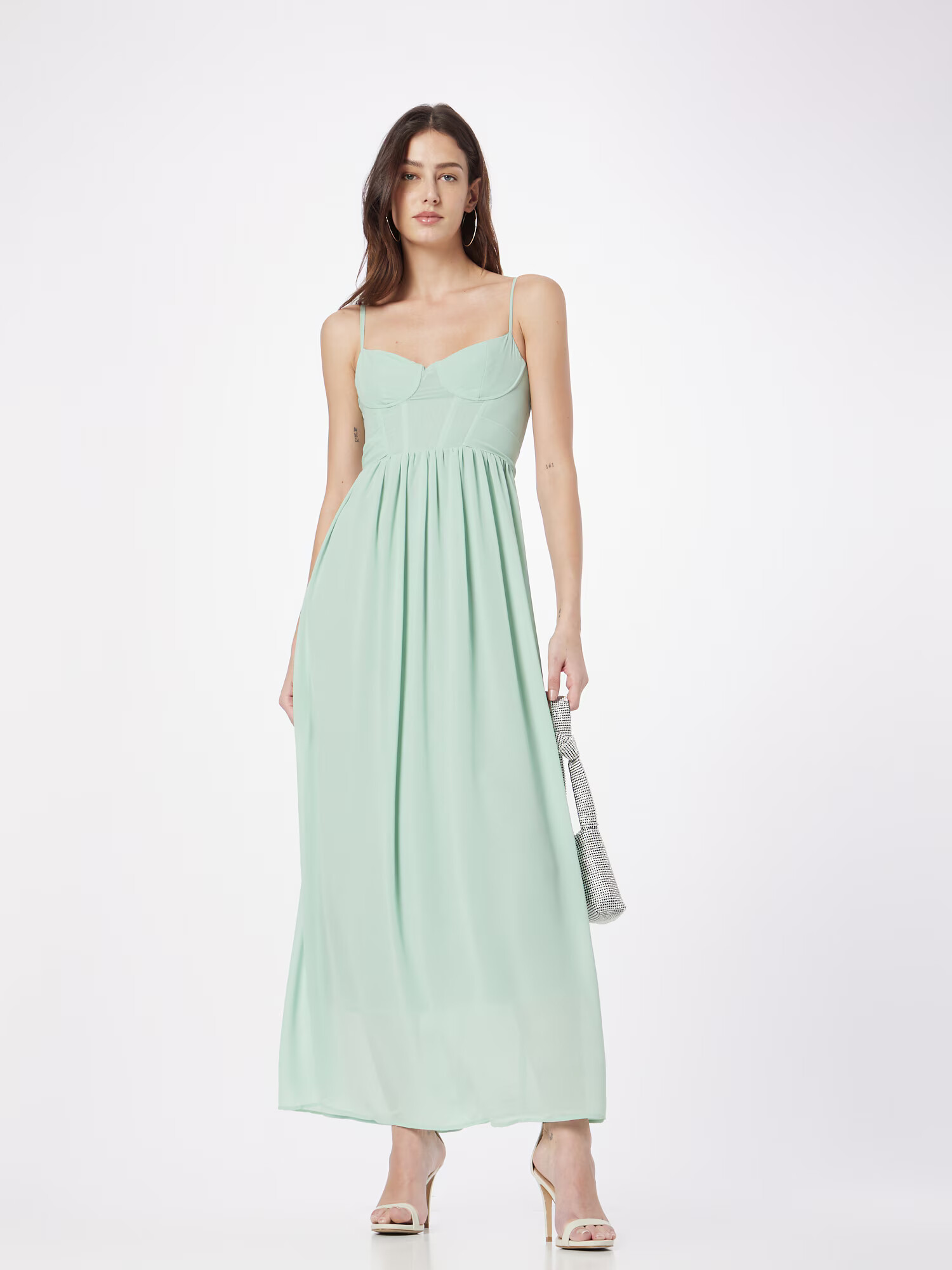 TFNC Rochie de seară 'DACE' verde pastel - Pled.ro