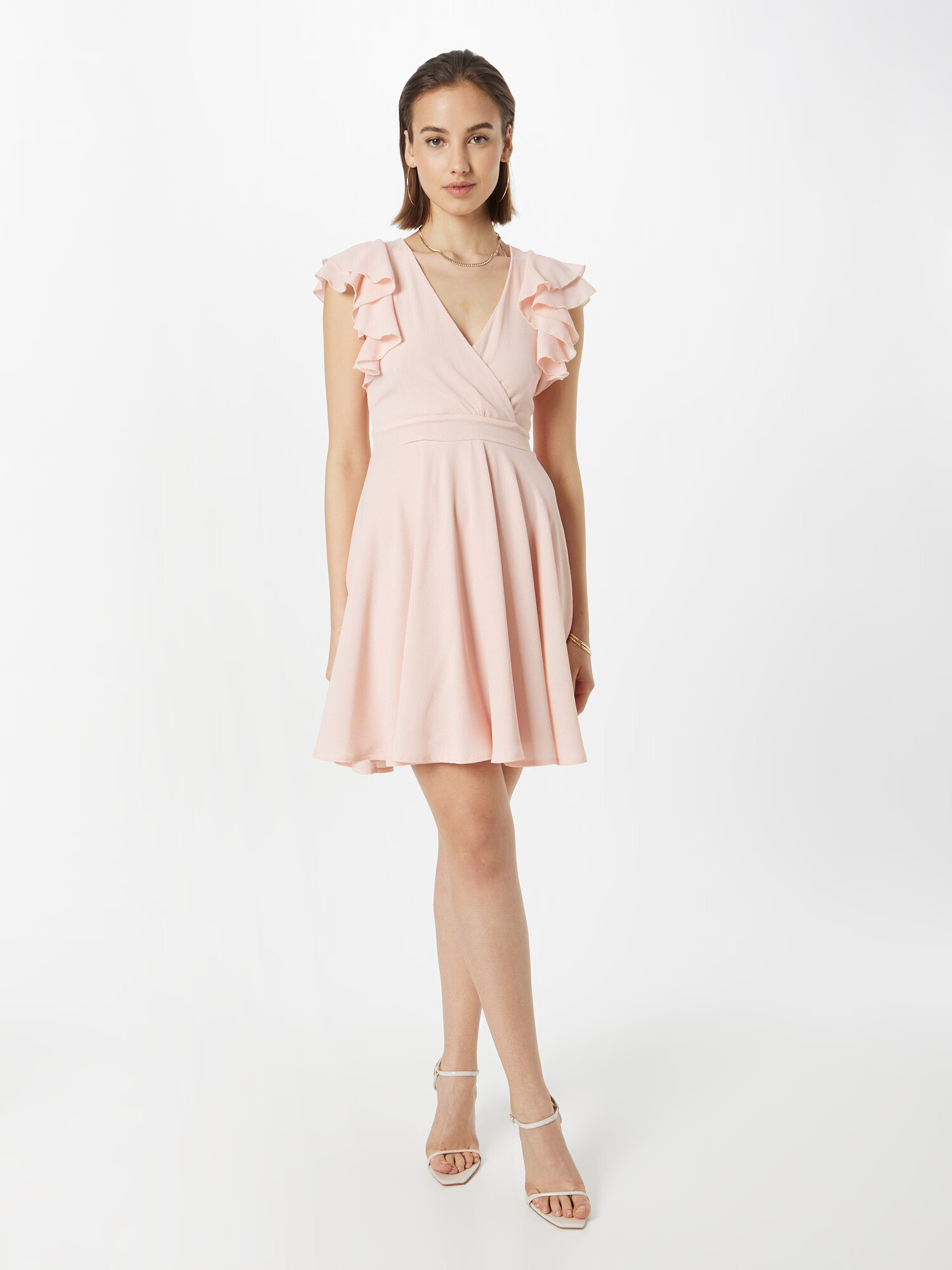 TFNC Rochie de cocktail 'LOULOU' roz pudră - Pled.ro