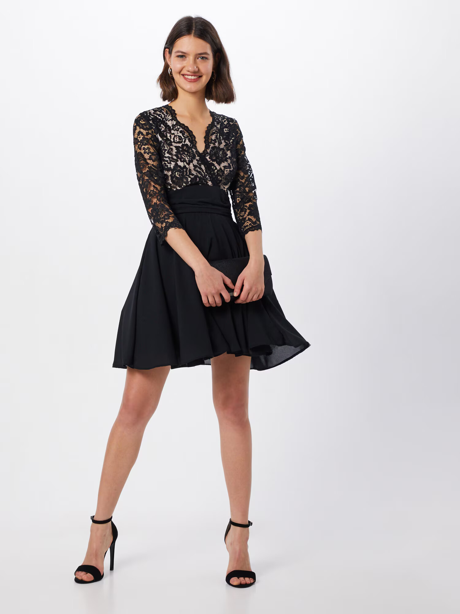 TFNC Rochie de cocktail 'YULIA' culoarea pielii / negru - Pled.ro